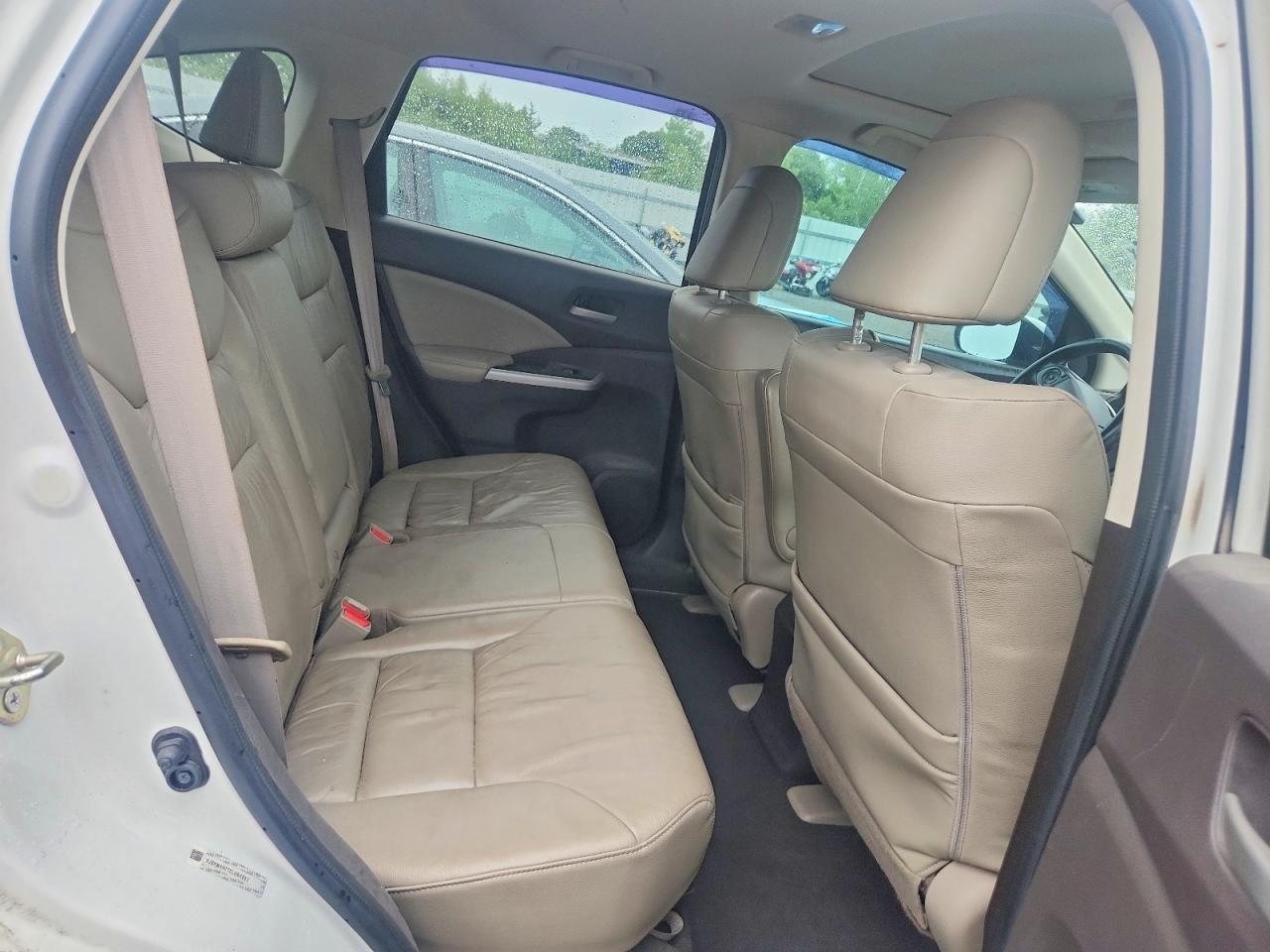 2014 Honda Cr-v Exl Белый vin: 5J6RM4H77EL084953