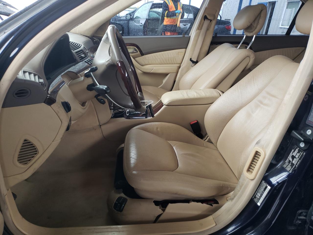 2001 Mercedes-benz S 600 Blue vin: WDBNG78J61A190162