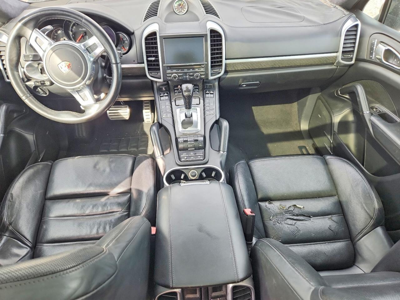 2012 Porsche Cayenne Turbo Black vin: WP1AC2A2XCLA83719