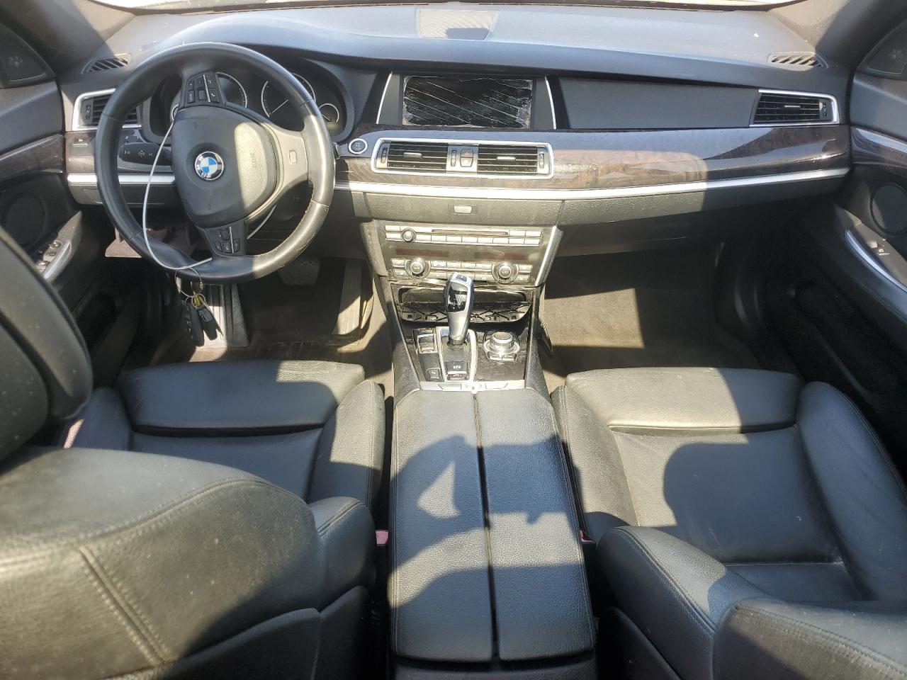 2012 Bmw 550 Igt Black vin: WBASN4C58CC210077
