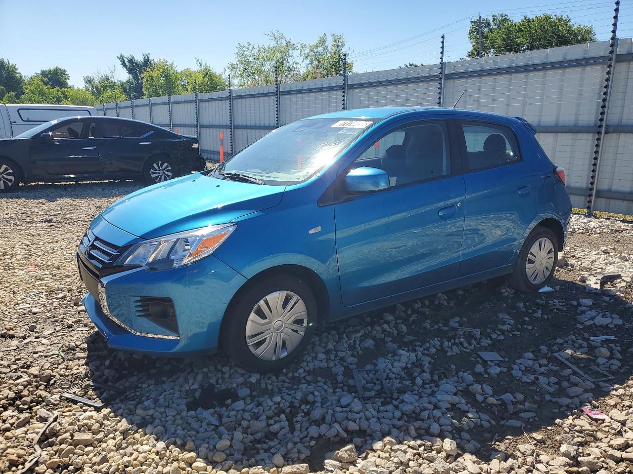 2024 Mitsubishi Mirage Es Синий vin: ML32AUHJ6RH024640
