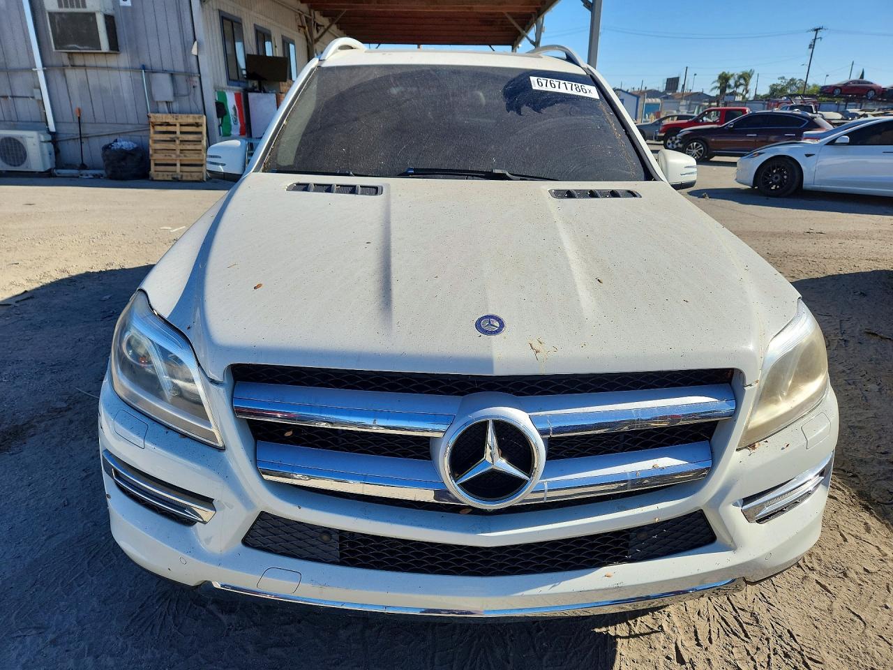 2013 Mercedes-benz Gl 450 4matic White vin: 4JGDF7CE0DA173335
