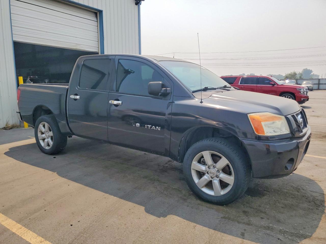 2008 Nissan Titan Xe Черный vin: 1N6AA07C88N336248