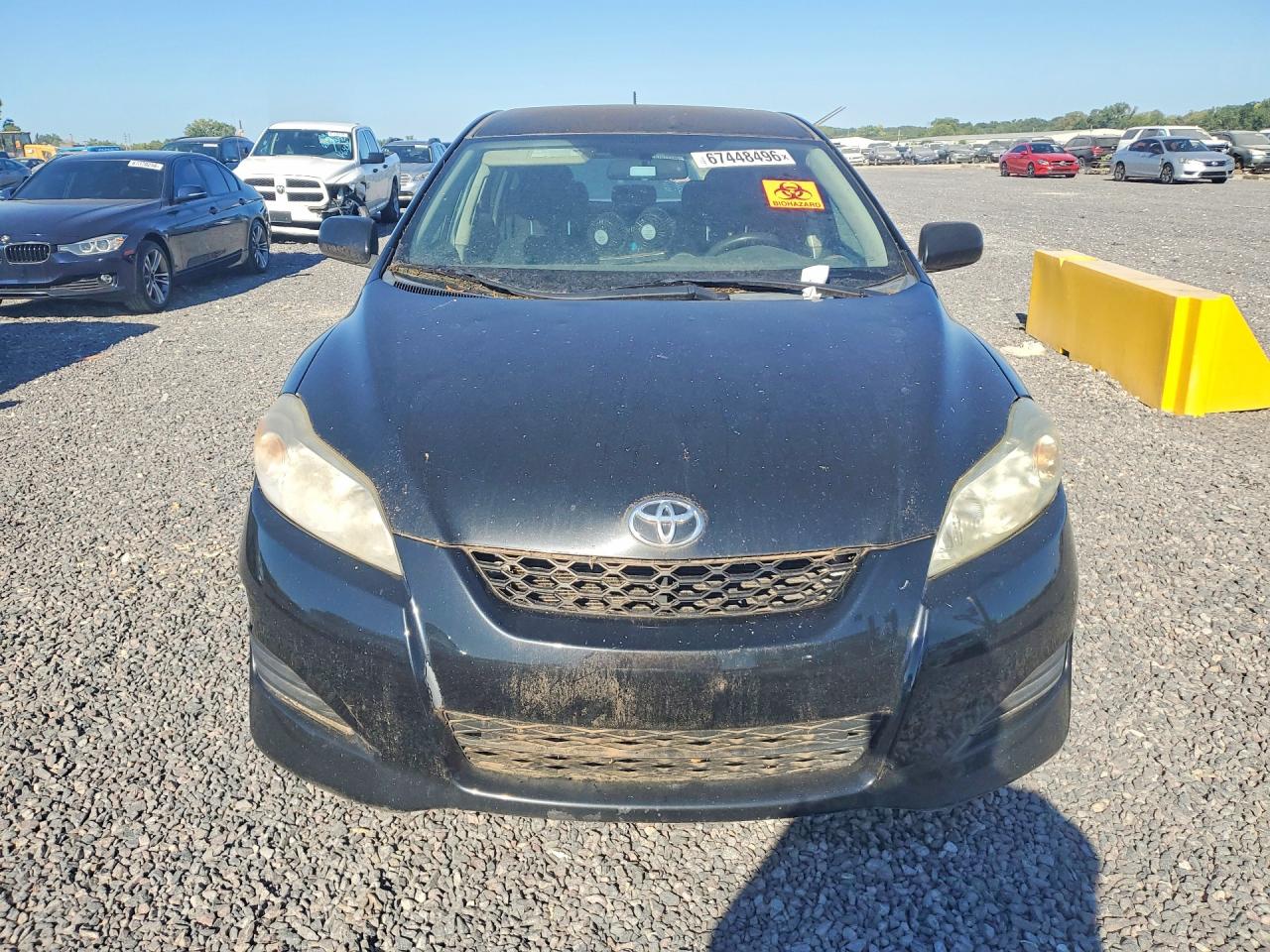 2010 Toyota Matrix Base Black vin: 2T1KU4EE2AC346423