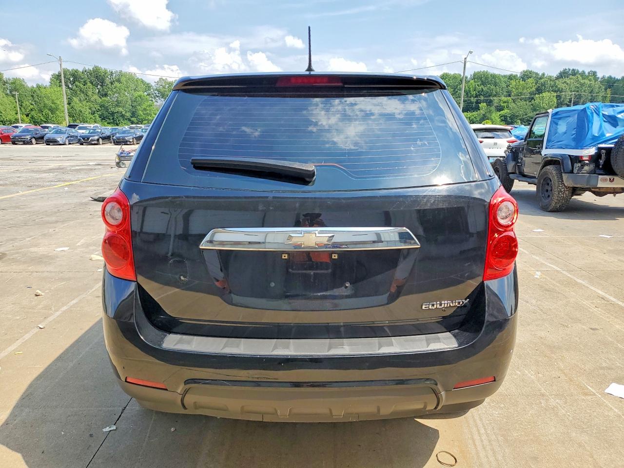 2014 Chevrolet Equinox Ls Black vin: 2GNALAEK8E6187781