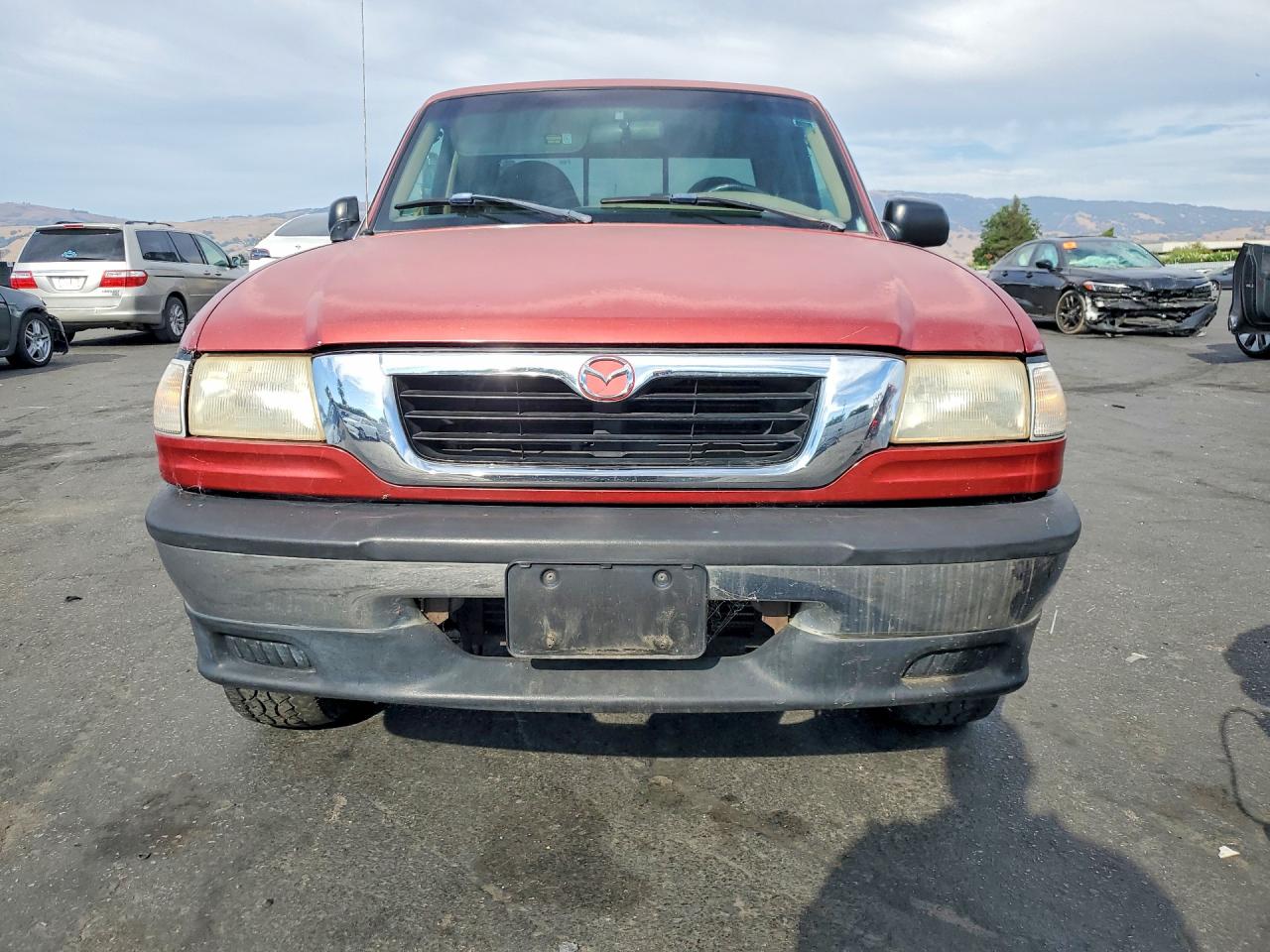 1998 Mazda B3000 Cab Plus Red vin: 4F4YR16U6WTM26086