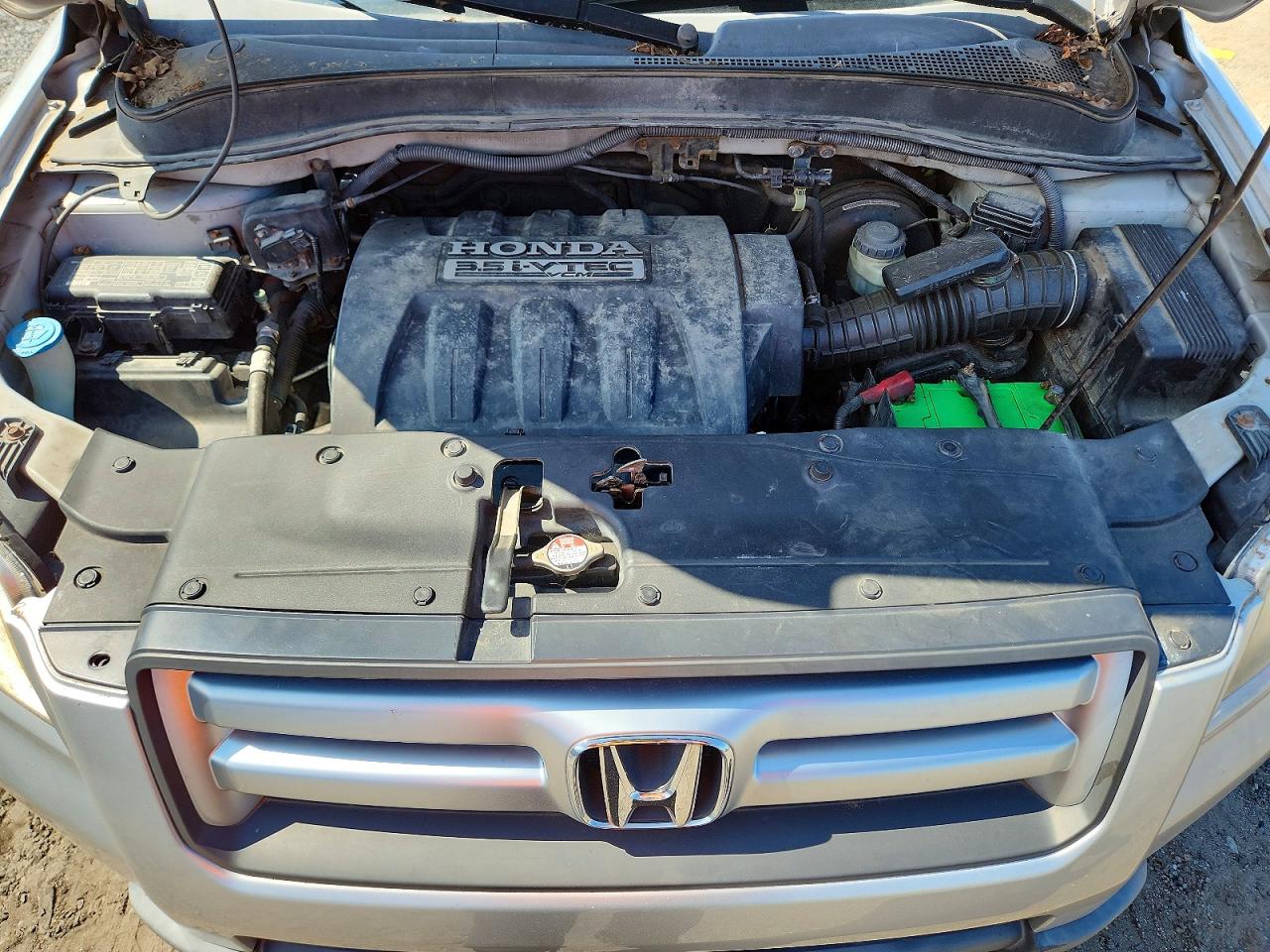 2008 Honda Pilot Exl Silver vin: 5FNYF28738B030556