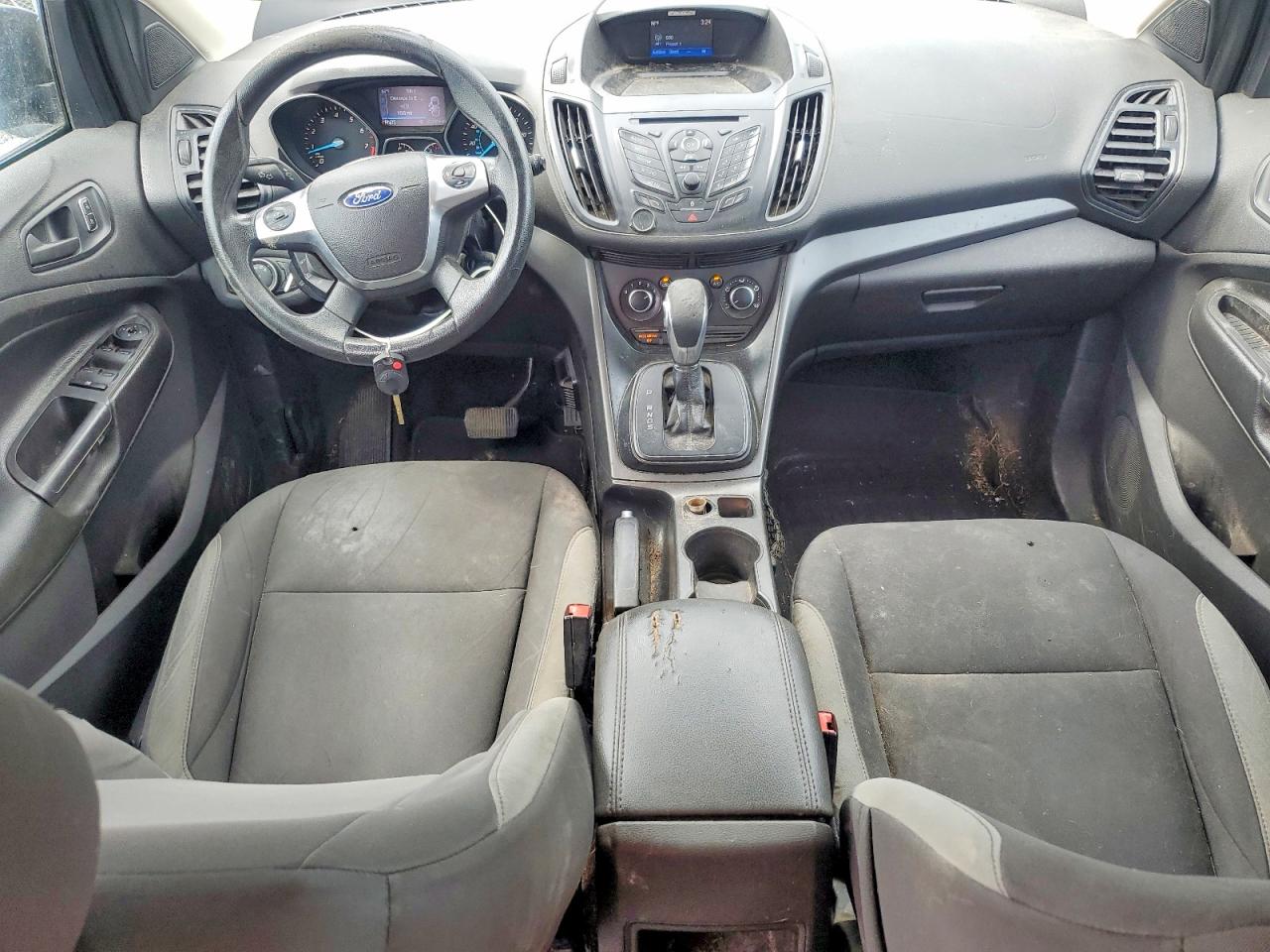 2016 Ford Escape S Blue vin: 1FMCU0F74GUC05423