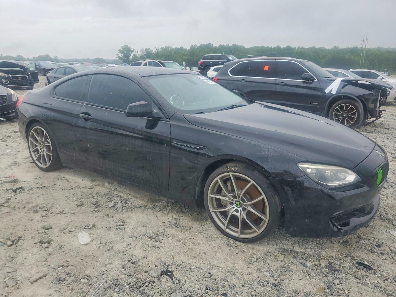 2012 Bmw 650 I Black vin: WBALX3C57CDV77507
