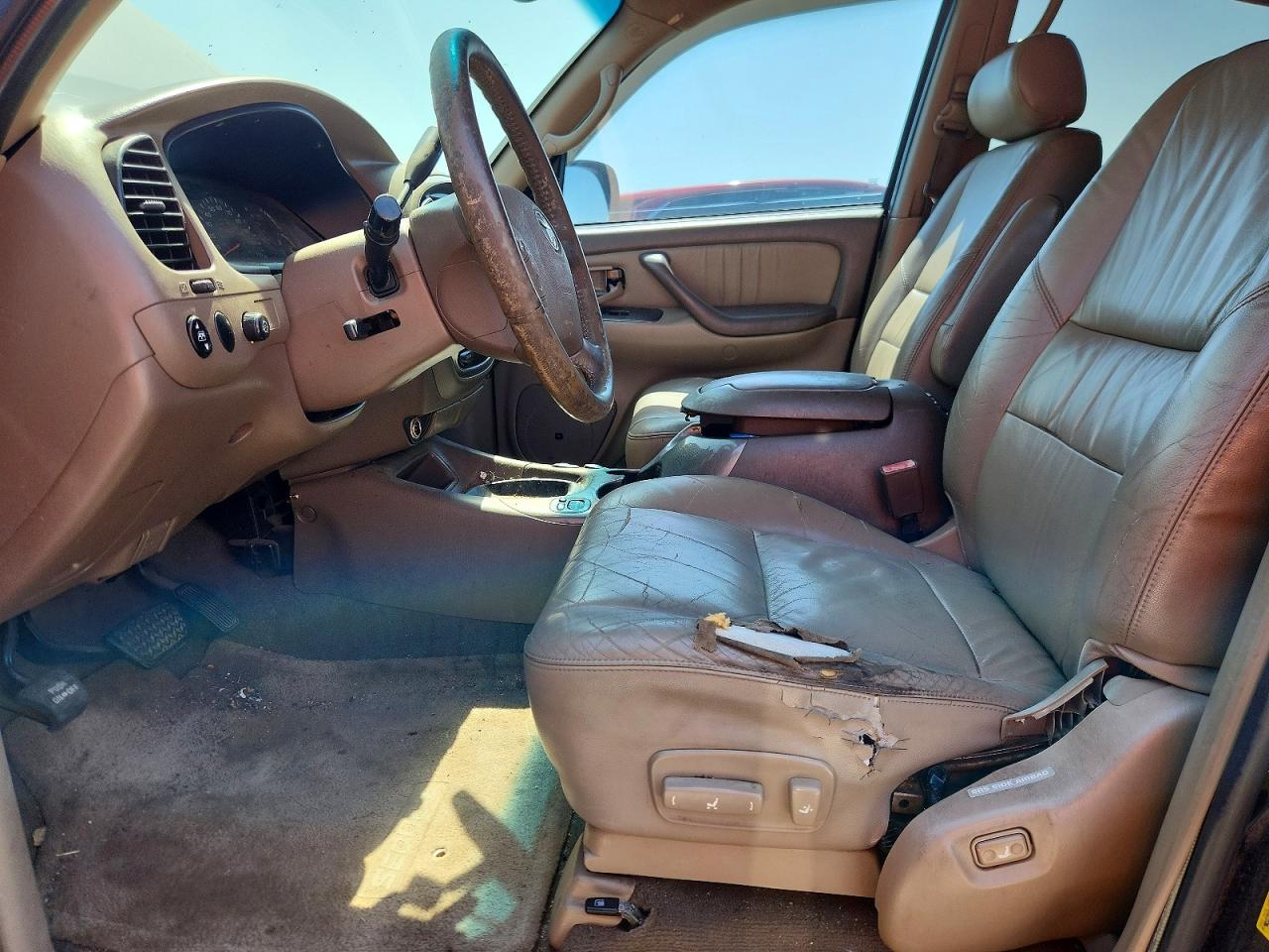 2003 Toyota Sequoia Limited Black vin: 5TDZT38A73S195089
