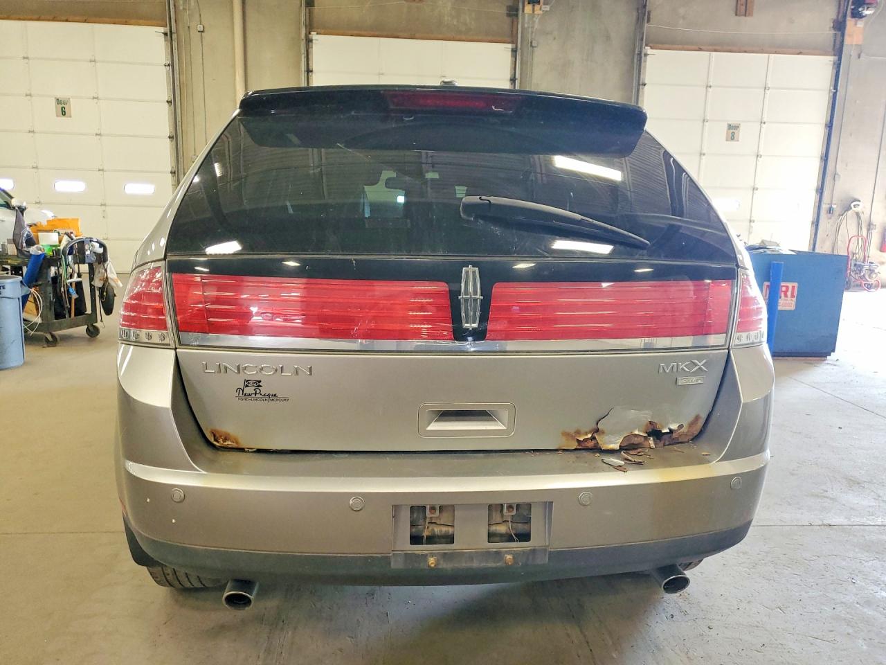 2008 Lincoln Mkx Gray vin: 2LMDU88C28BJ15907