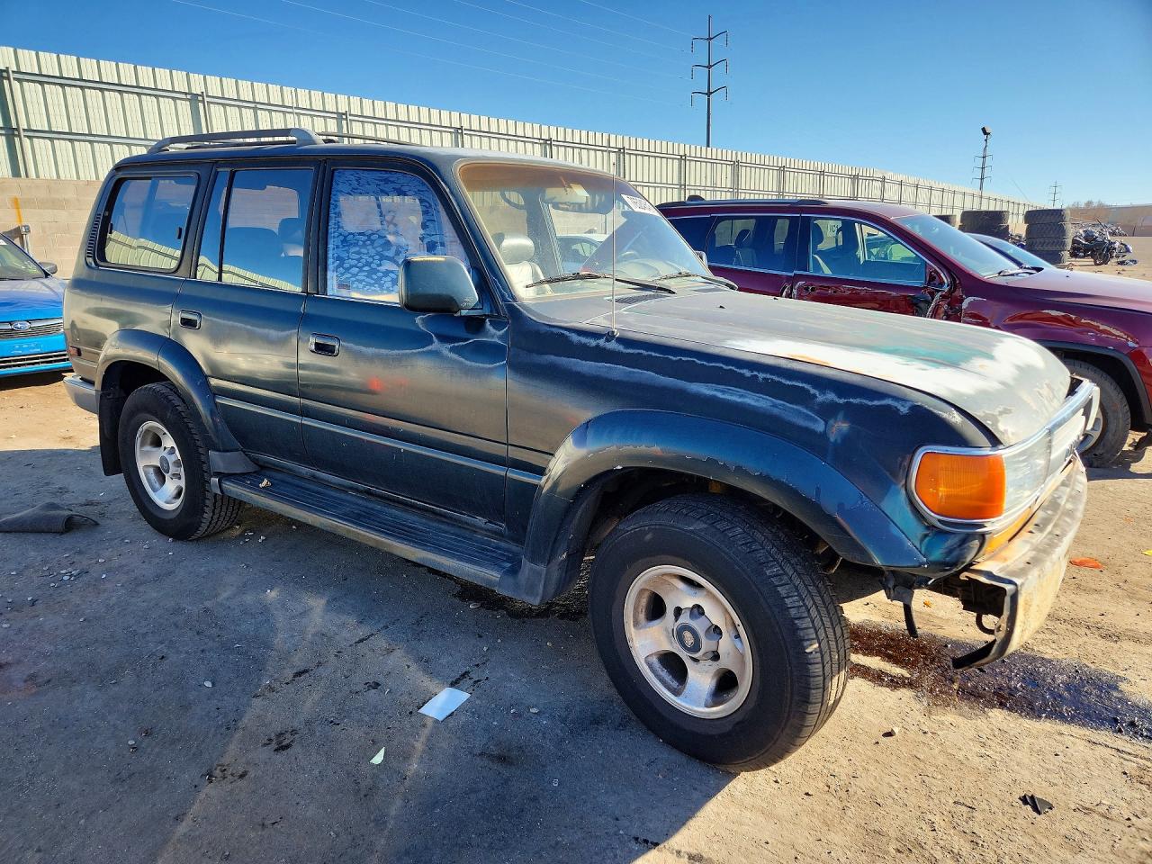 1993 Toyota Land Cruiser Dj81 Teal vin: JT3DJ81W9P0045260
