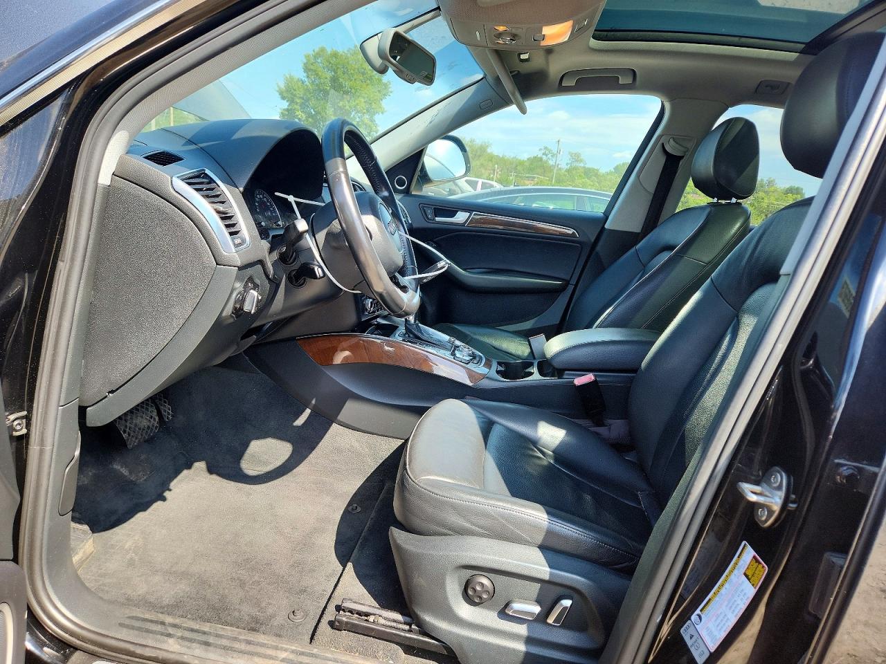2015 Audi Q5 Tdi Premium Plus Black vin: WA1CMAFP7FA029651
