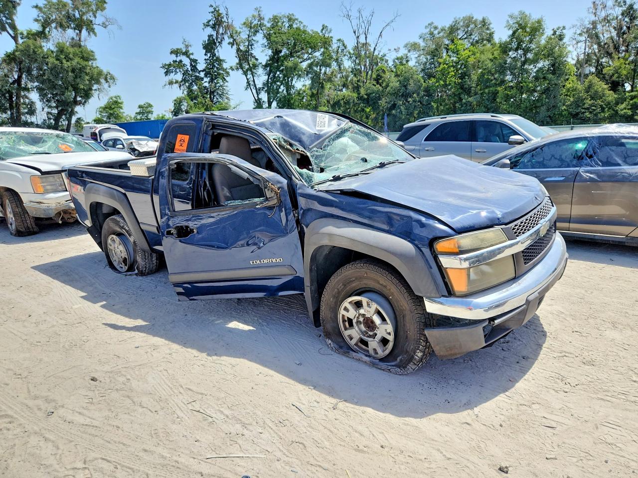 2004 Chevrolet Colorado Синий vin: 1GCDS196148192626