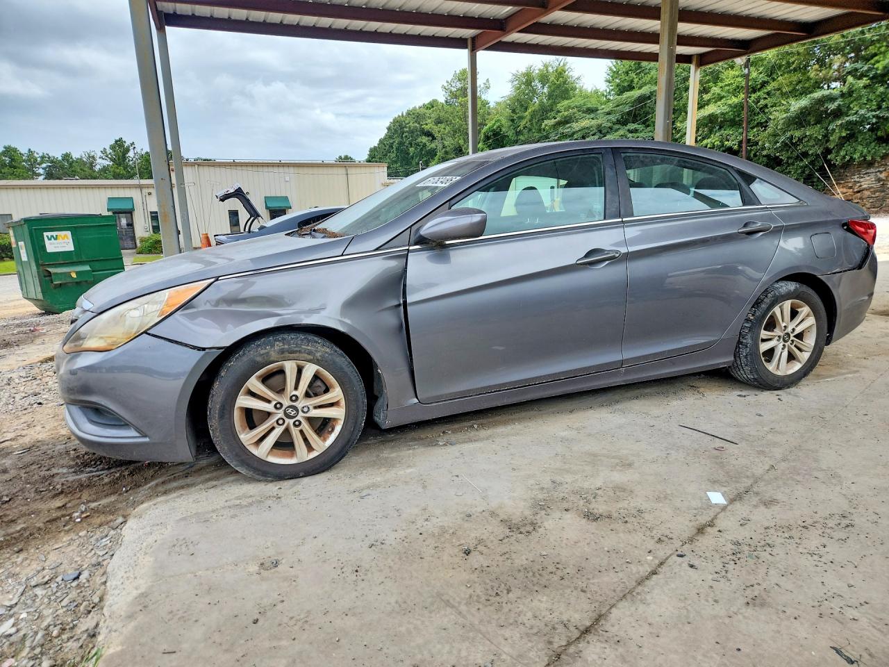 2012 Hyundai Sonata Gls Gray vin: 5NPEB4AC3CH349905