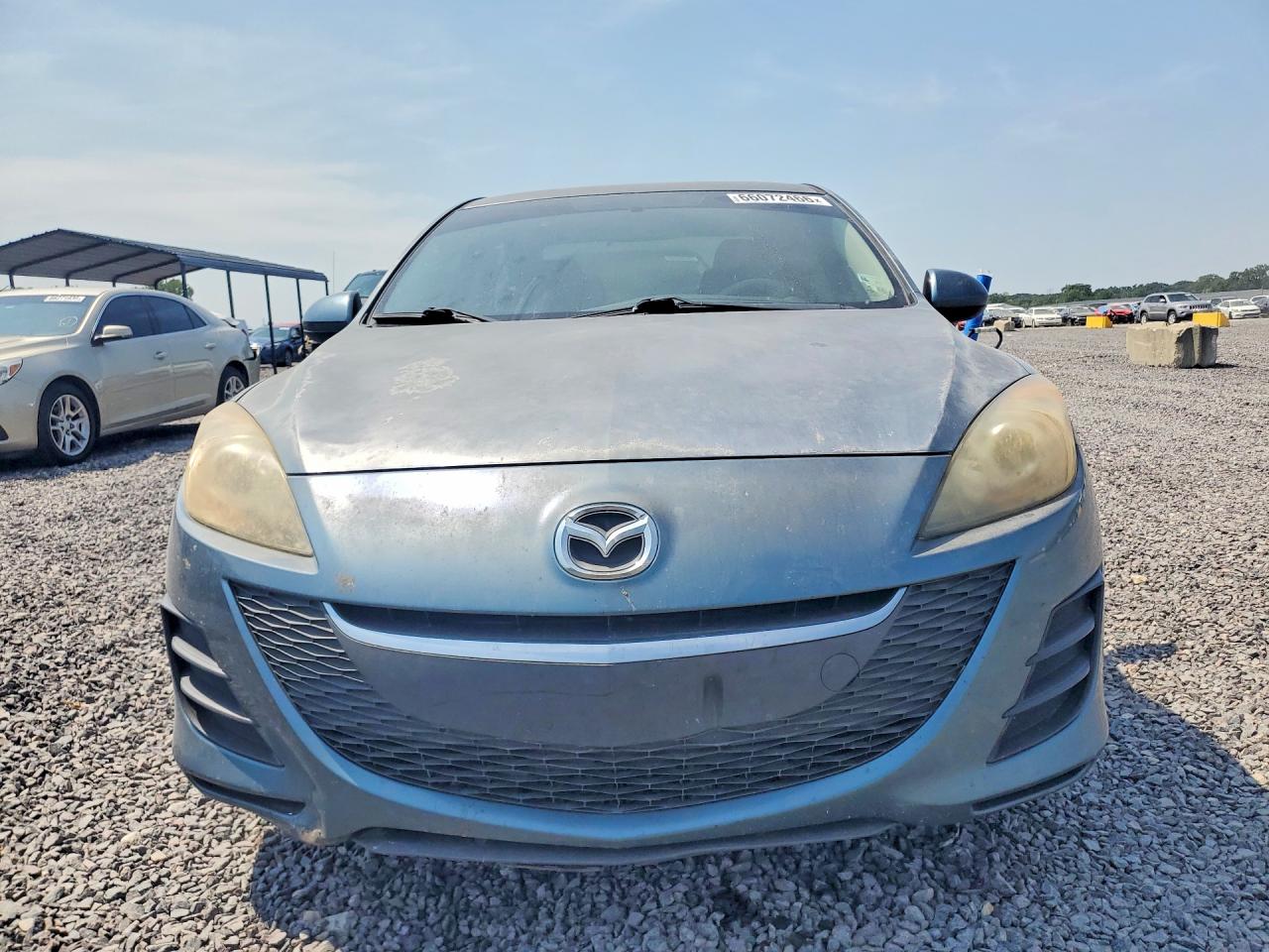 2010 Mazda 3 I Blue vin: JM1BL1SF6A1143070