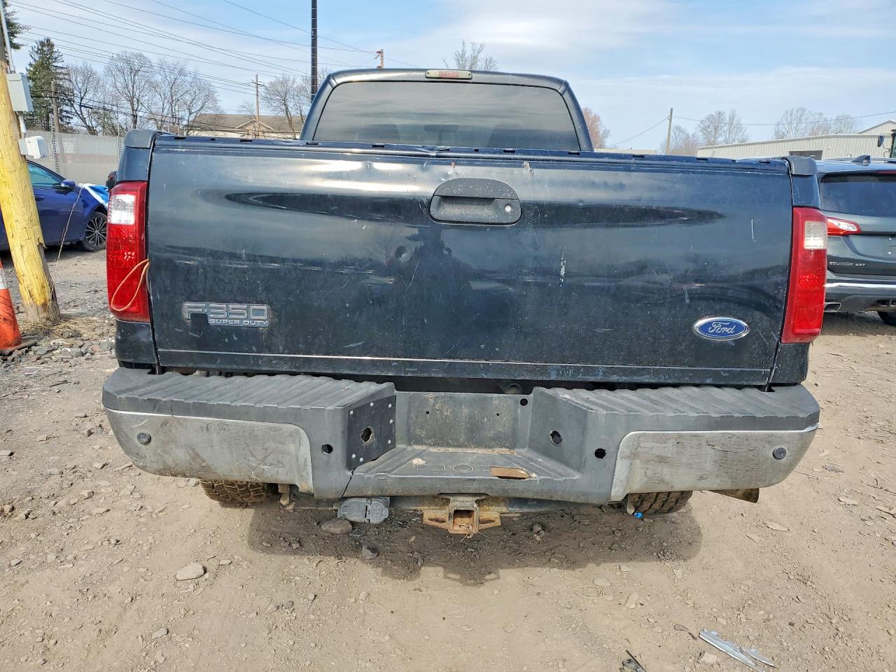2008 Ford F350 Srw Super Duty Black vin: 1FTWX31R38ED35241