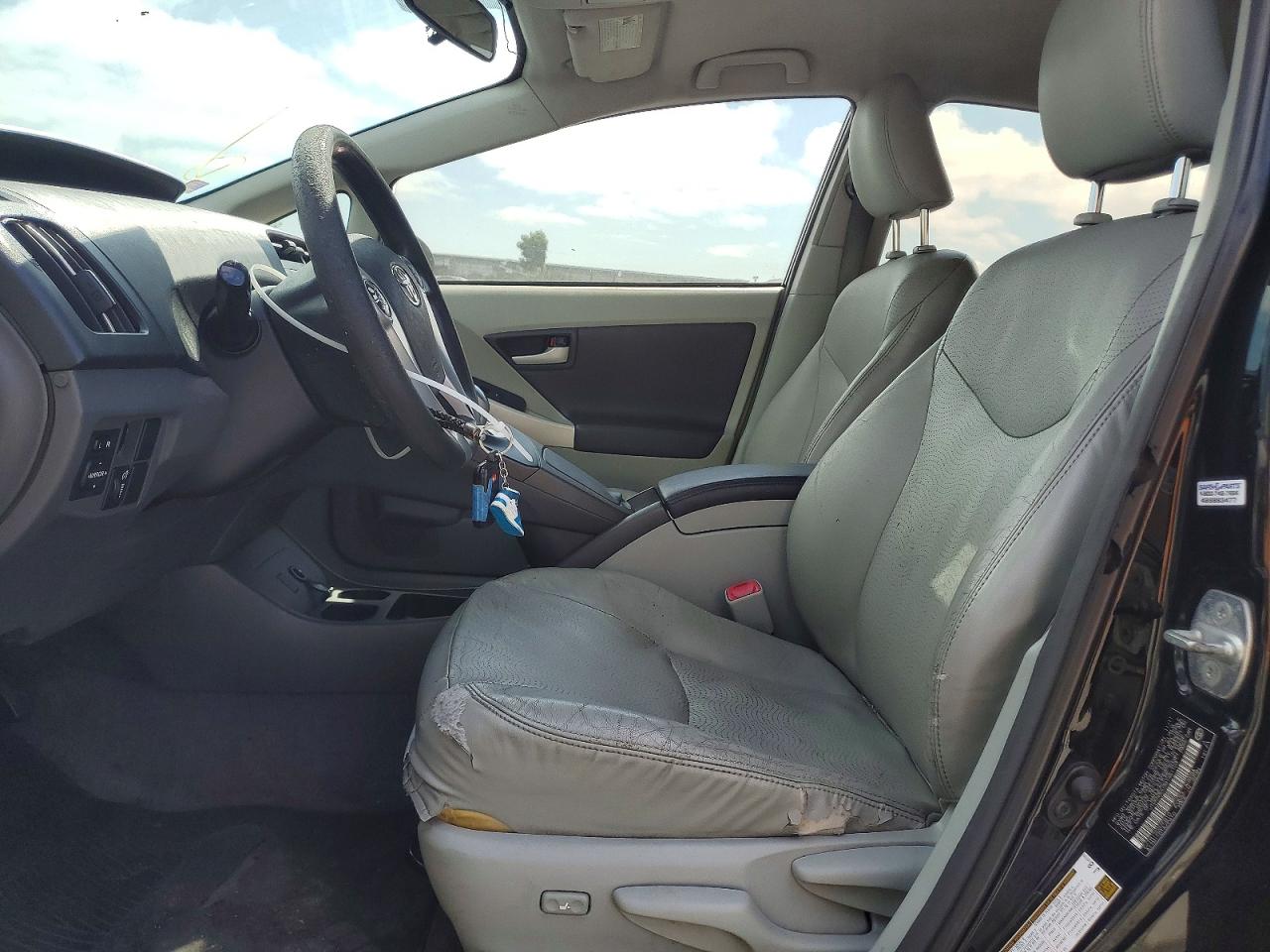 2011 Toyota Prius Two Black vin: JTDKN3DU3B1461103