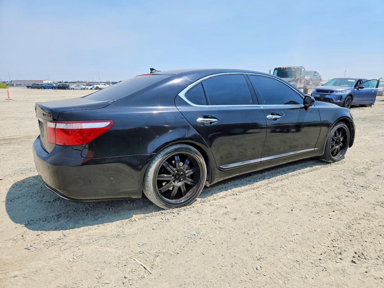 2008 Lexus Ls 460 Black vin: JTHBL46F285074309