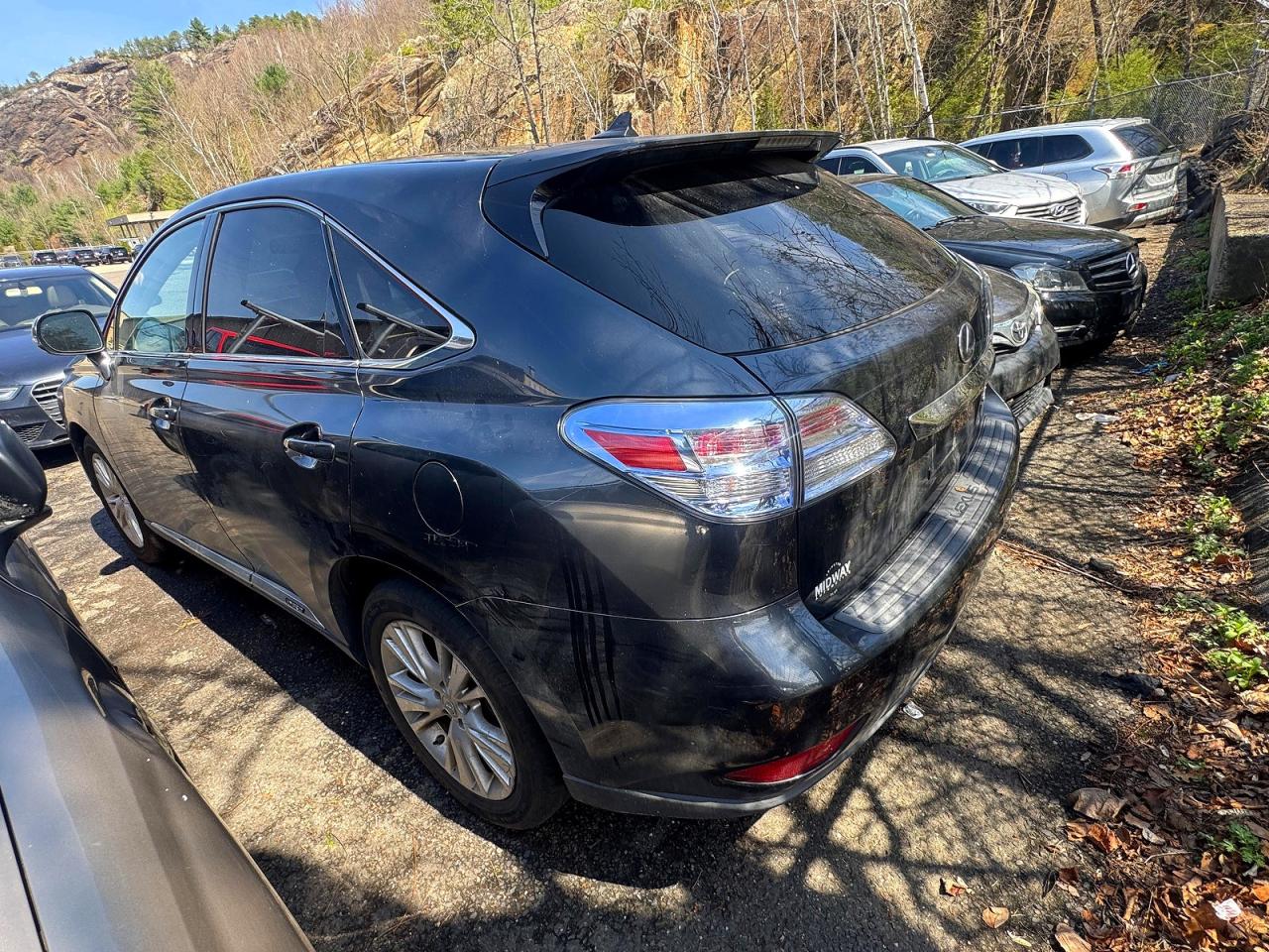 2011 Lexus Rx 450h Черный vin: JTJZB1BA1B2004480