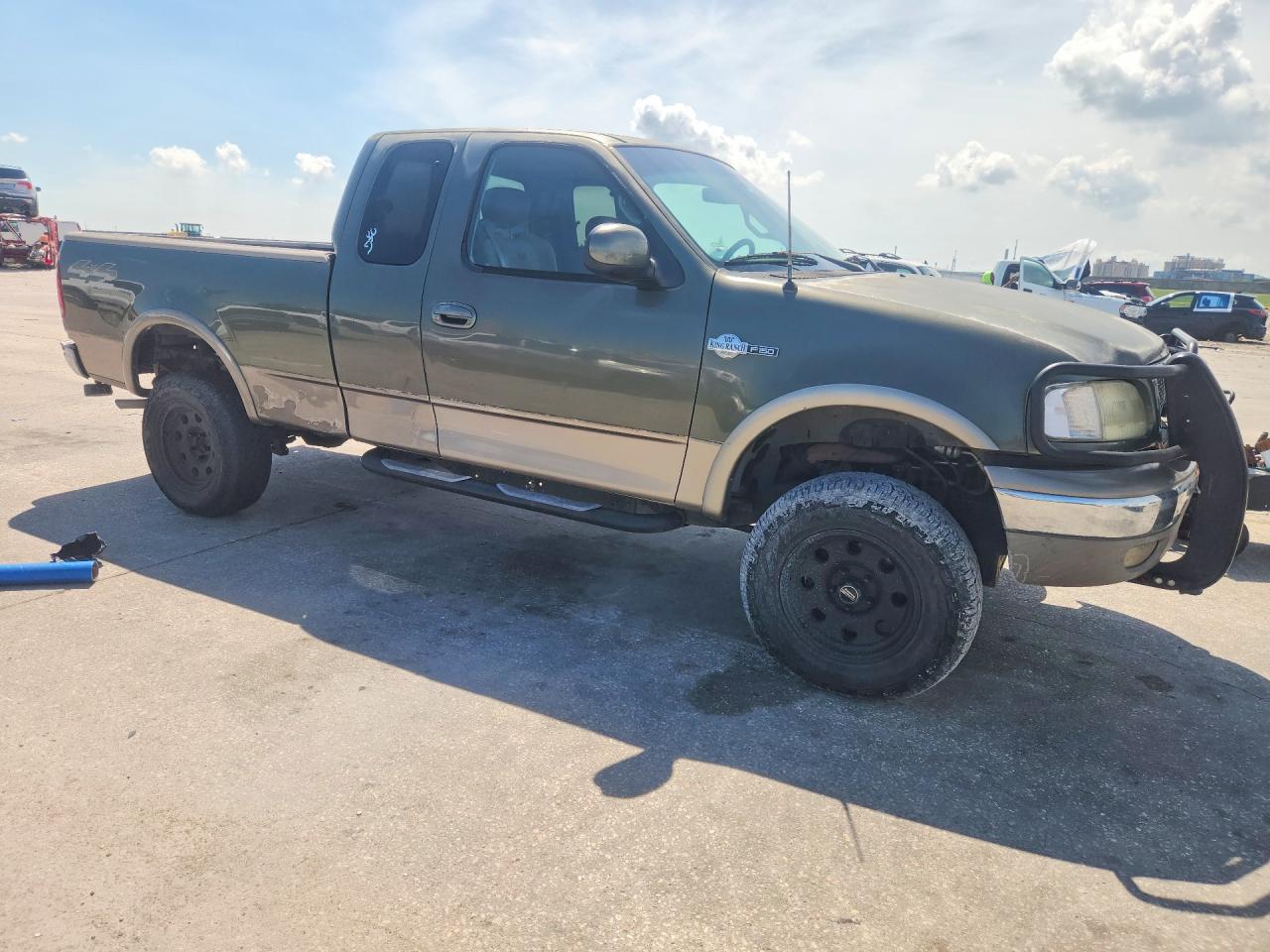 2002 Ford F150 Gray vin: 1FTRX18L32KA76794