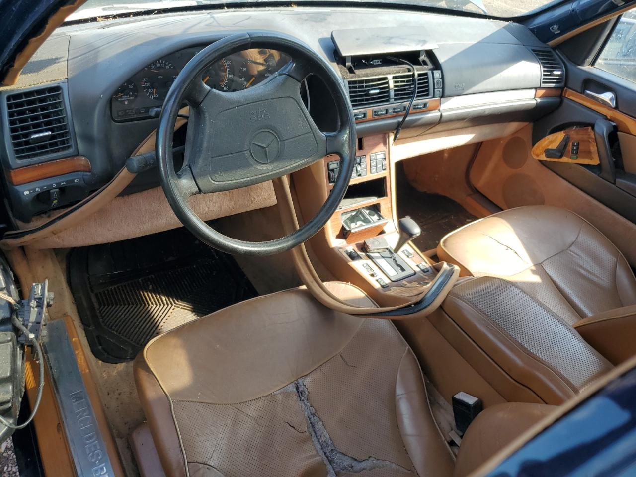 1994 Mercedes-benz S 420 Синий vin: WDBGA43E5RA180107