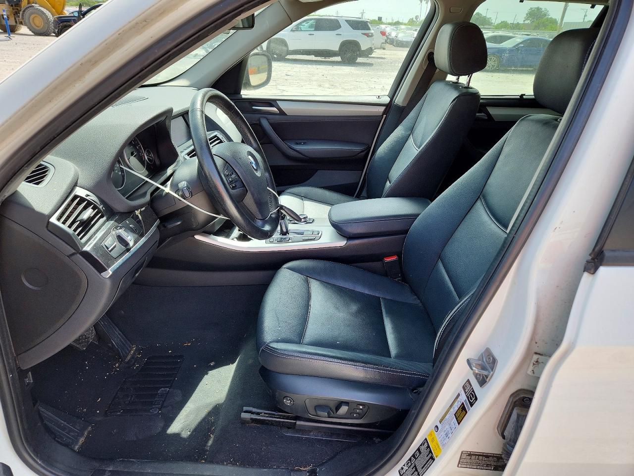 2014 Bmw X3 Xdrive28i Белый vin: 5UXWX9C5XE0D18198