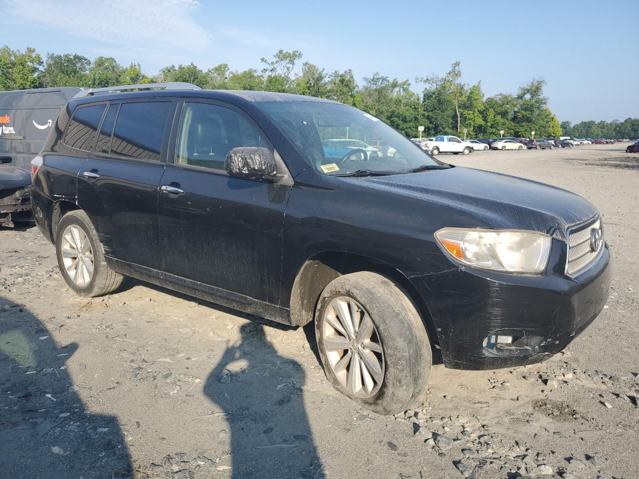 2010 Toyota Highlander Hybrid Черный vin: JTEBW3EH6A2039717