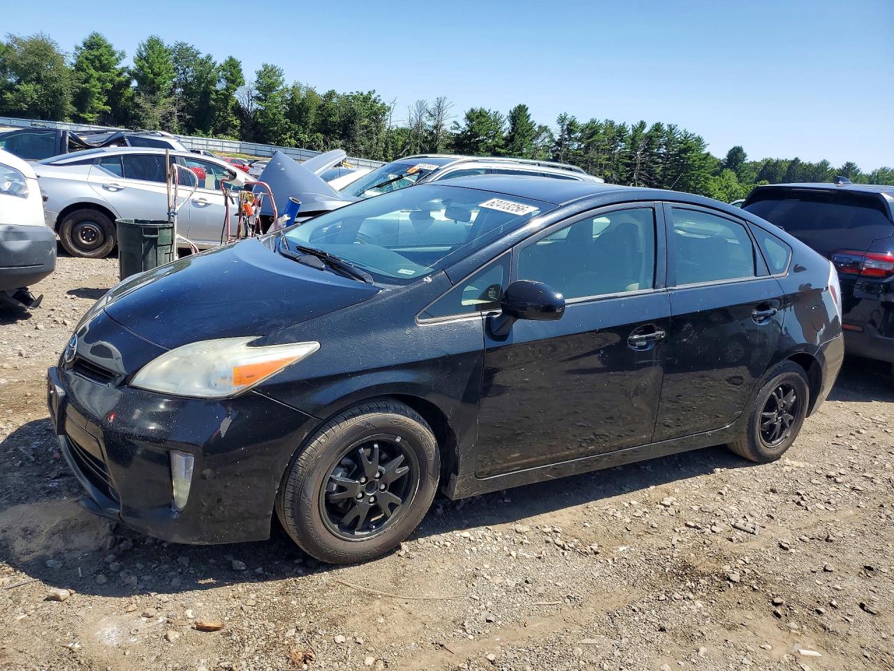2013 Toyota Prius Three Black vin: JTDKN3DU2D1692982