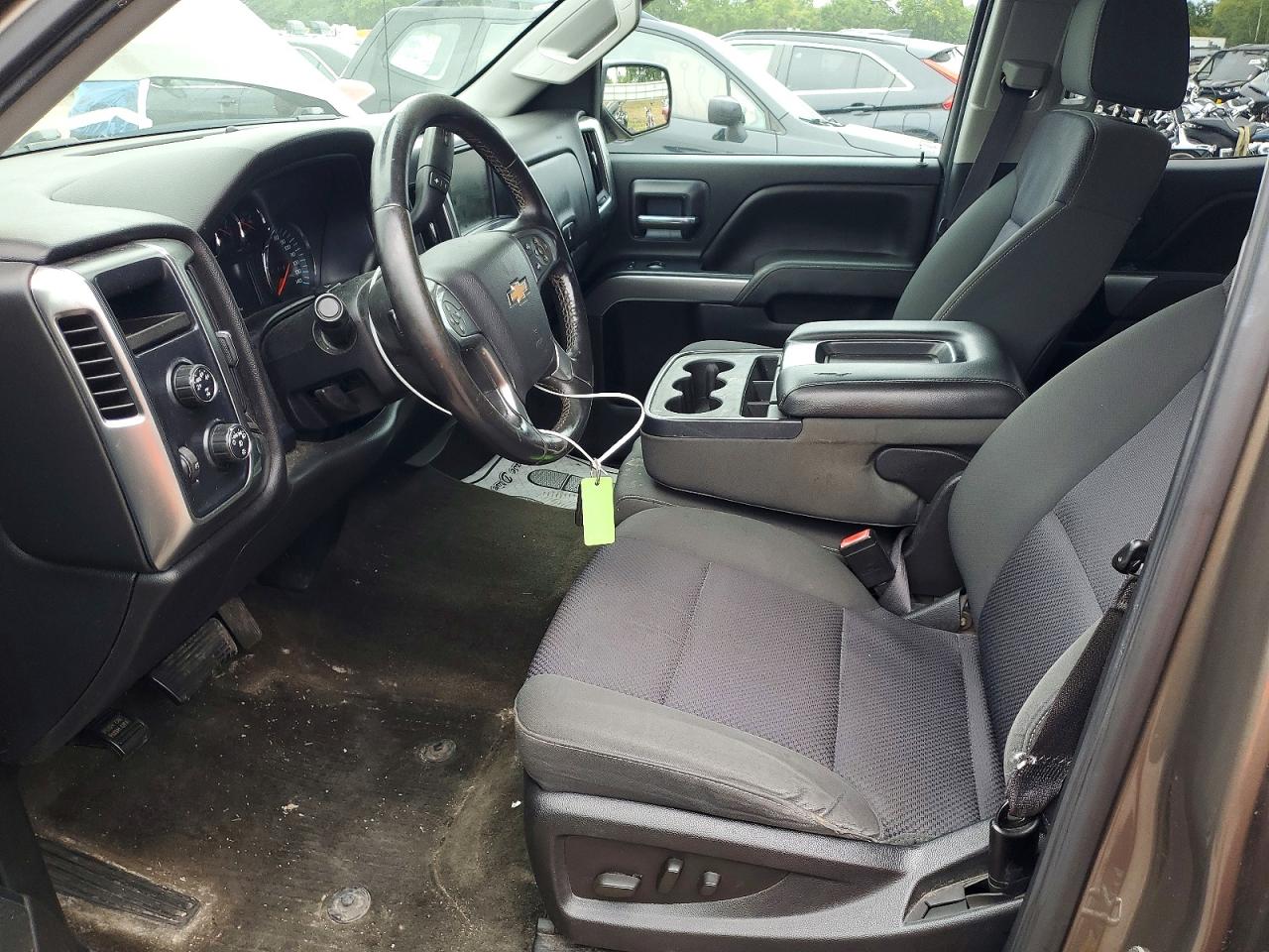 2015 Chevrolet Silverado K1500 Lt Brown vin: 1GCVKREC0FZ323430