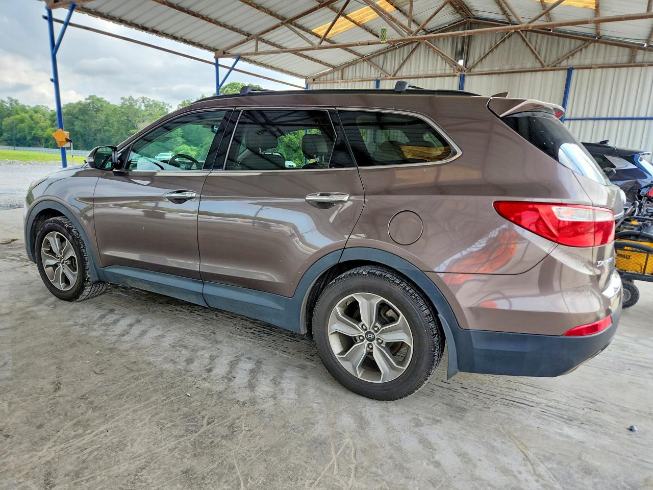 2013 Hyundai Santa Fe Gls Brown vin: KM8SN4HF7DU002879