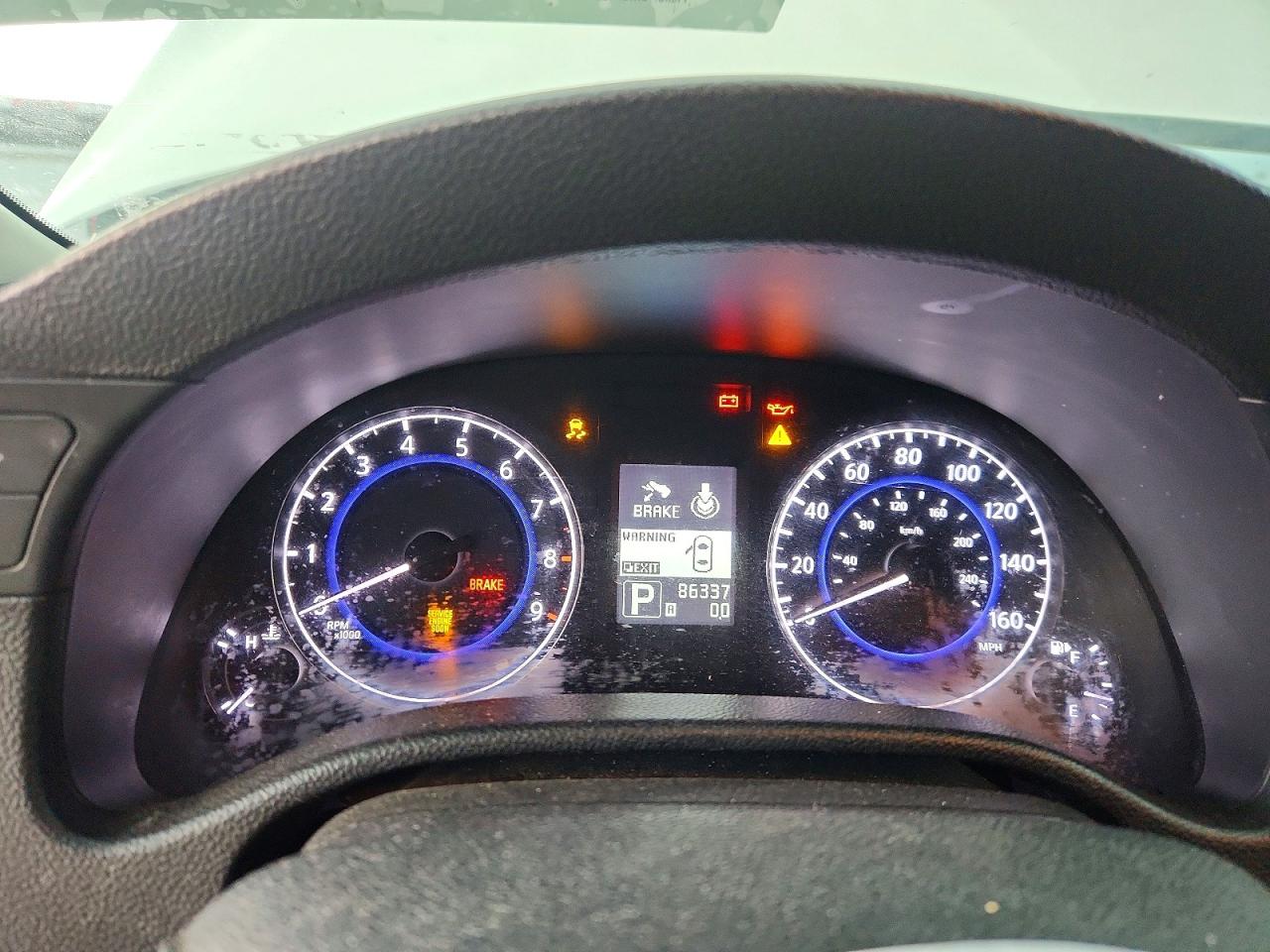 2014 Infiniti Q60 Convertible Base Белый vin: JN1CV6FE7EM900465