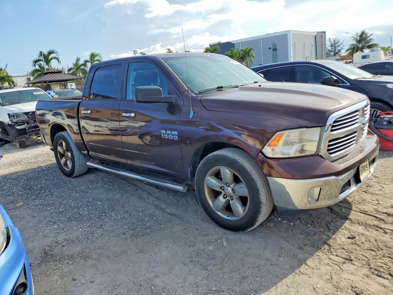 2013 Ram 1500 Slt Темно-бордовый vin: 1C6RR6LG7DS664094