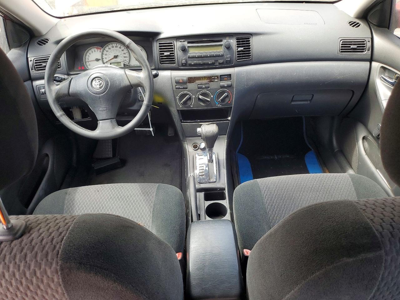 2006 Toyota Corolla S Red vin: 1NXBR32E96Z663802