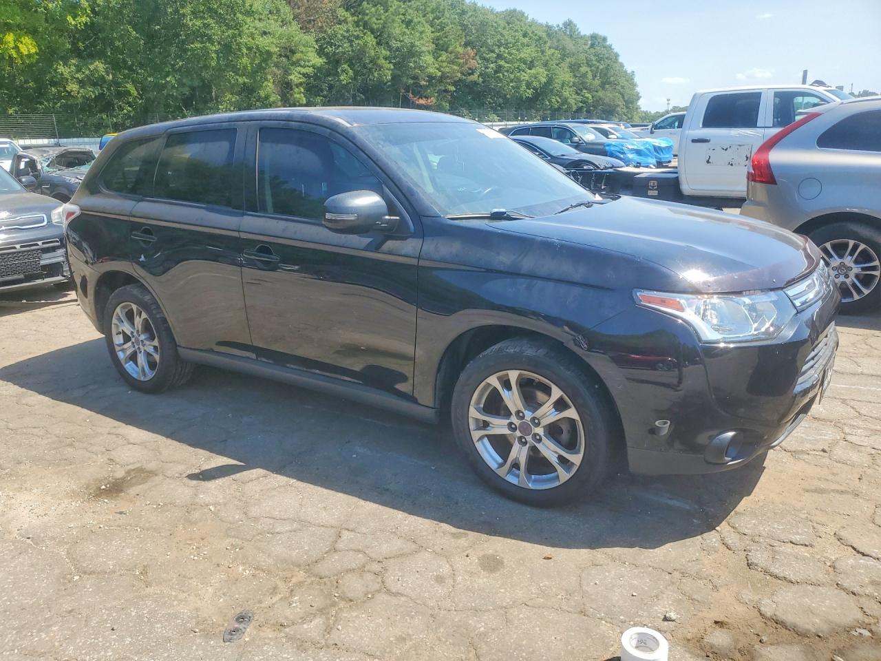 2014 Mitsubishi Outlander Se Black vin: JA4AD3A37EZ007043