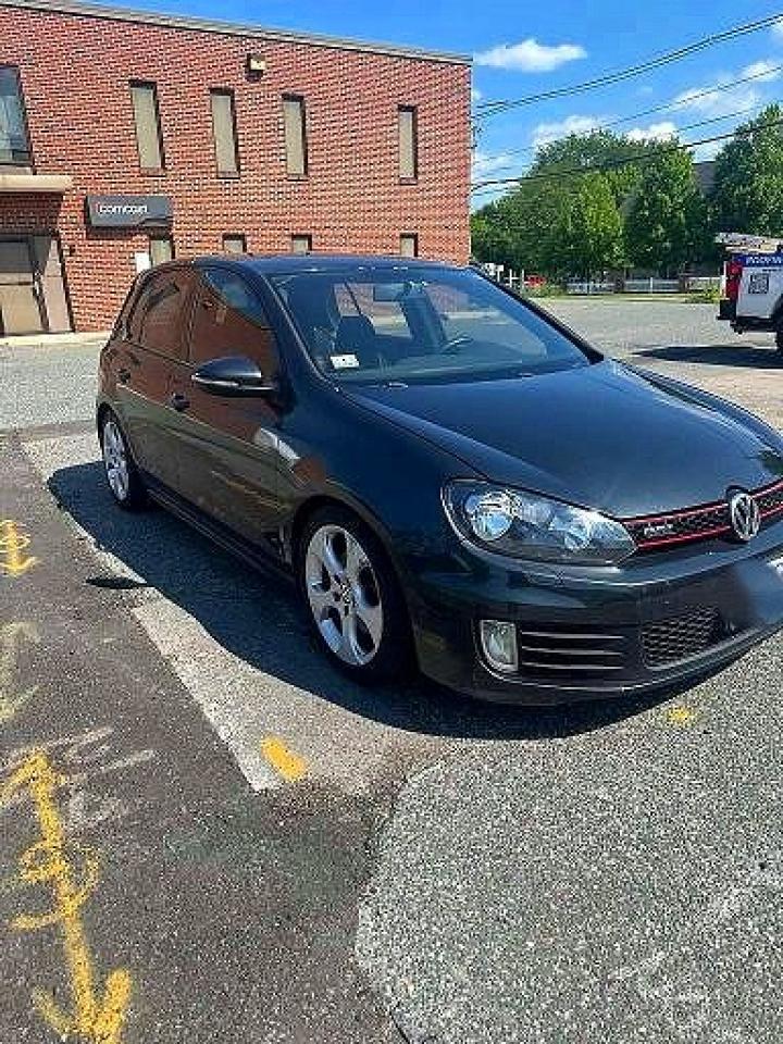 2010 Volkswagen Gti Gray vin: WVWGD7AJ8AW416105