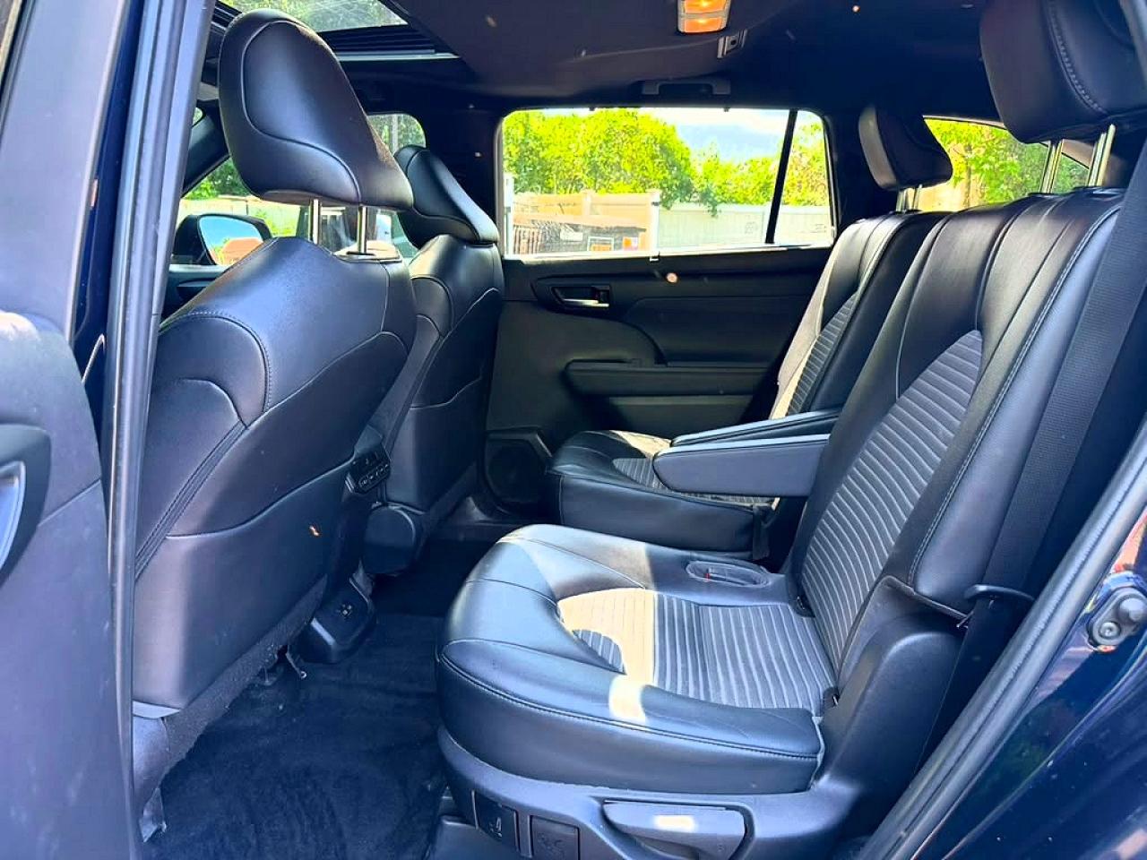 2023 Toyota Highlander Xse Black vin: 5TDKDRBH0PS019871