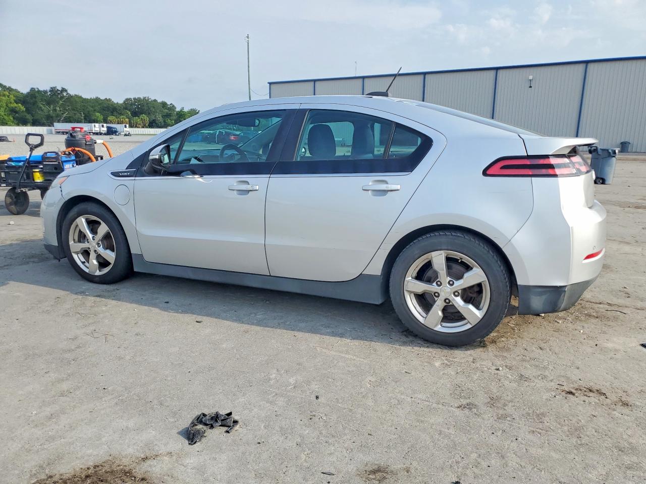 2015 Chevrolet Volt Silver vin: 1G1RB6E41FU105057