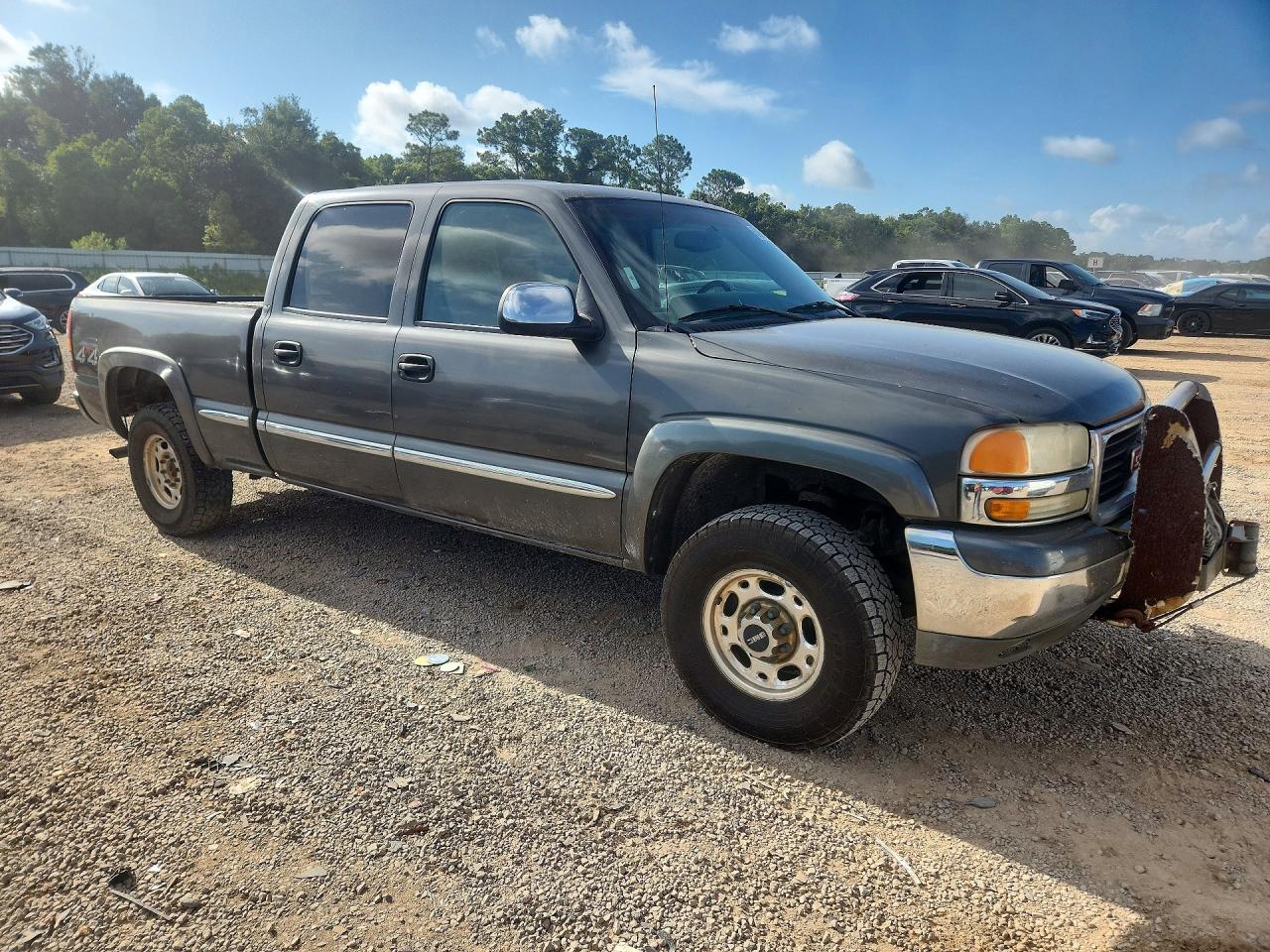 2002 Gmc Sierra K1500 Heavy Duty Gray vin: 1GTGK13U52F159917