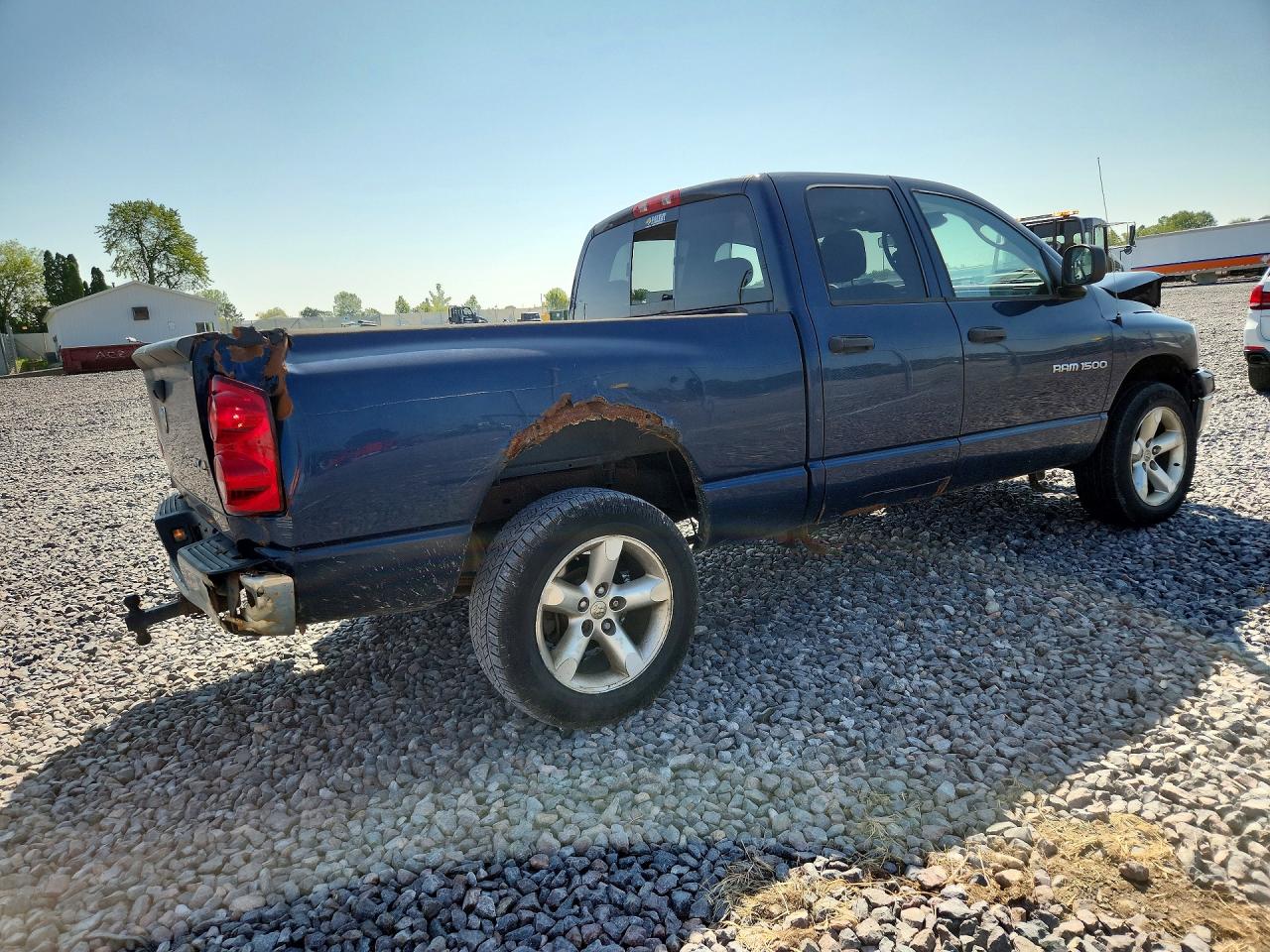 2007 Dodge Ram 1500 St Blue vin: 1D7HU18227J595804