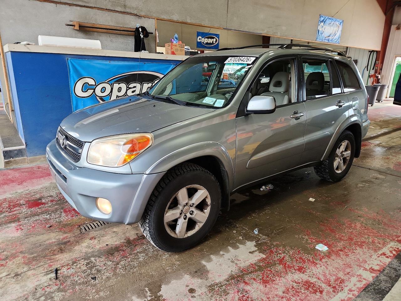 2004 Toyota Rav4 Base Turquoise vin: JTEHD20V340022221