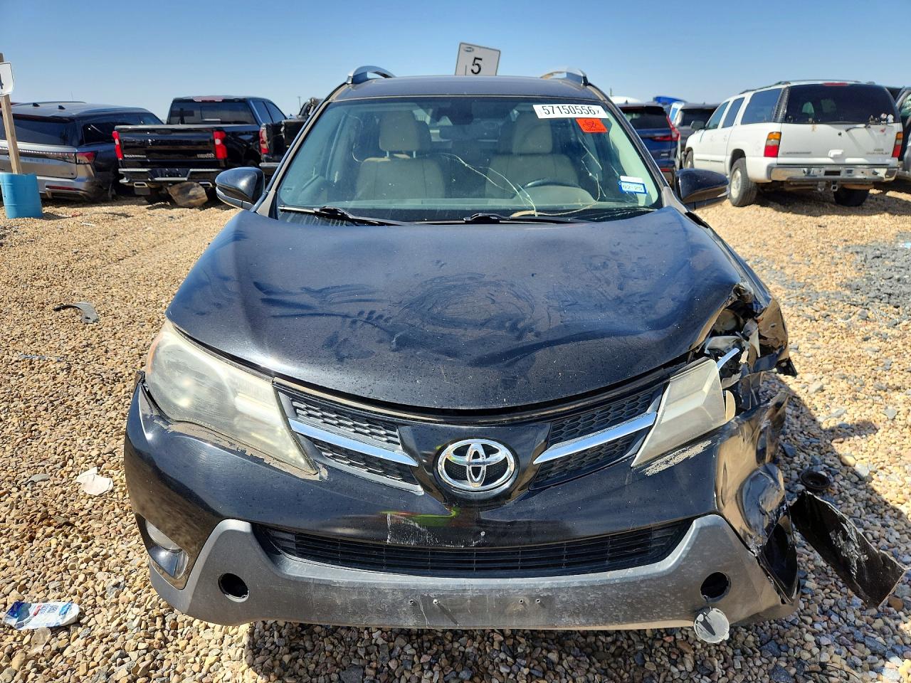 2015 Toyota Rav4 Limited Черный vin: 2T3YFREV2FW161674