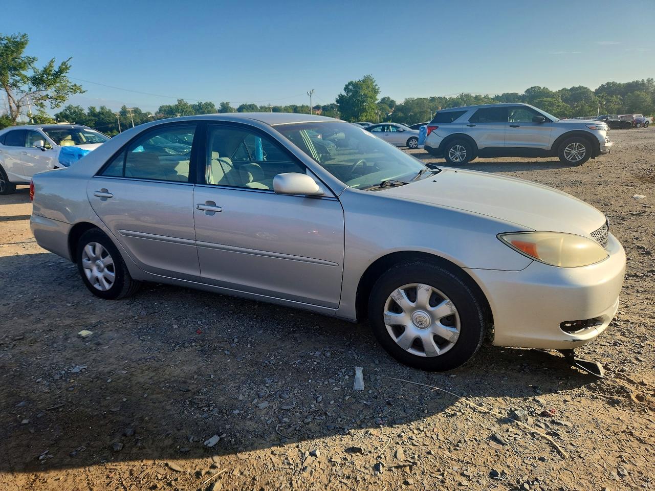 2003 Toyota Camry Le Silver vin: 4T1BE30K03U750276