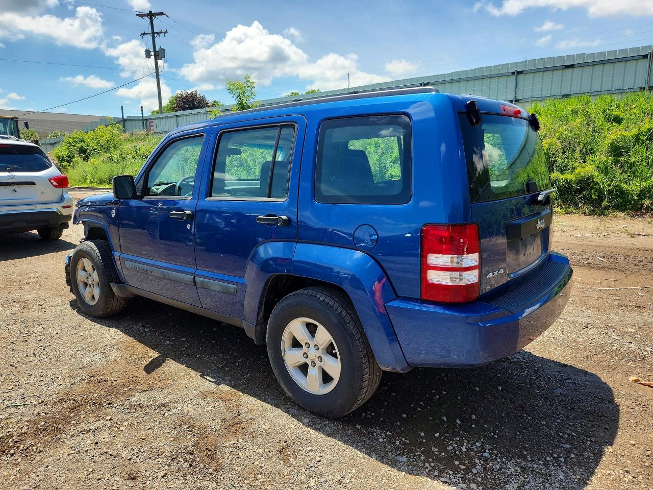 2009 Jeep Liberty Sport Blue vin: 1J8GN28K69W546323