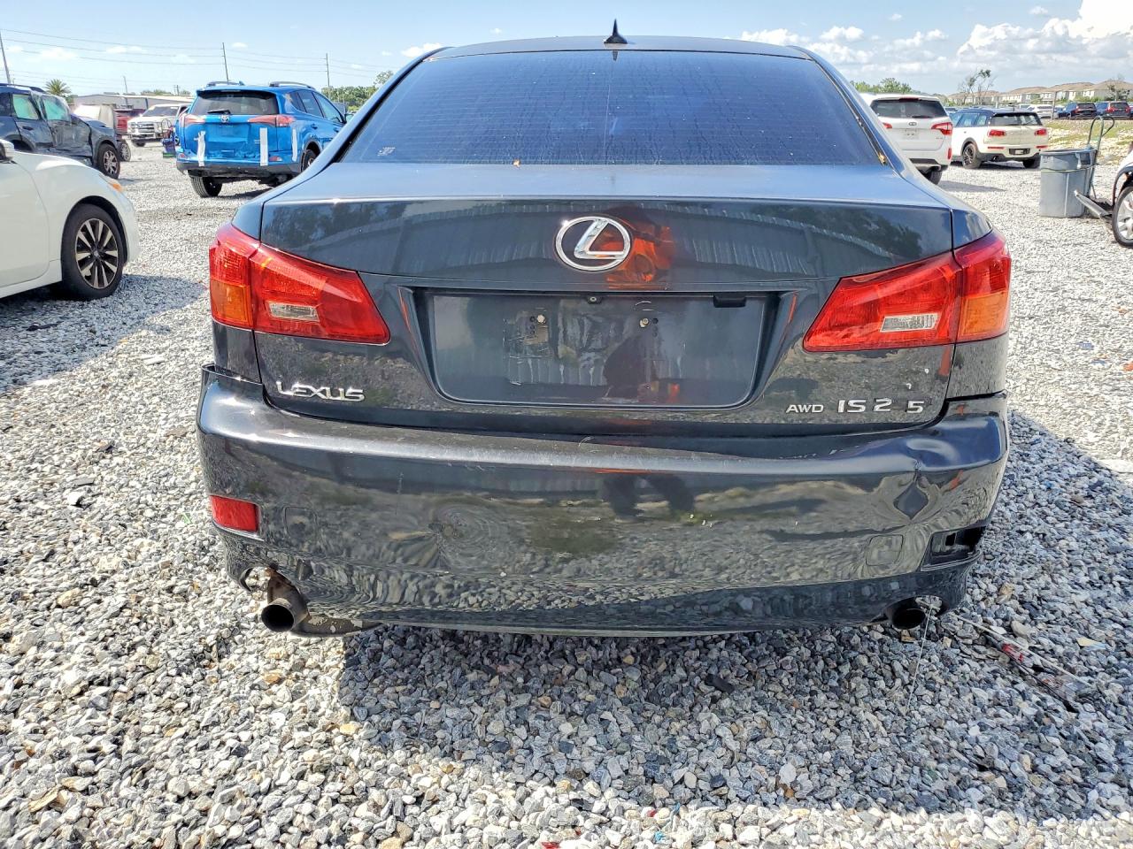 2008 Lexus Is 250 Base Charcoal vin: JTHCK262982022282
