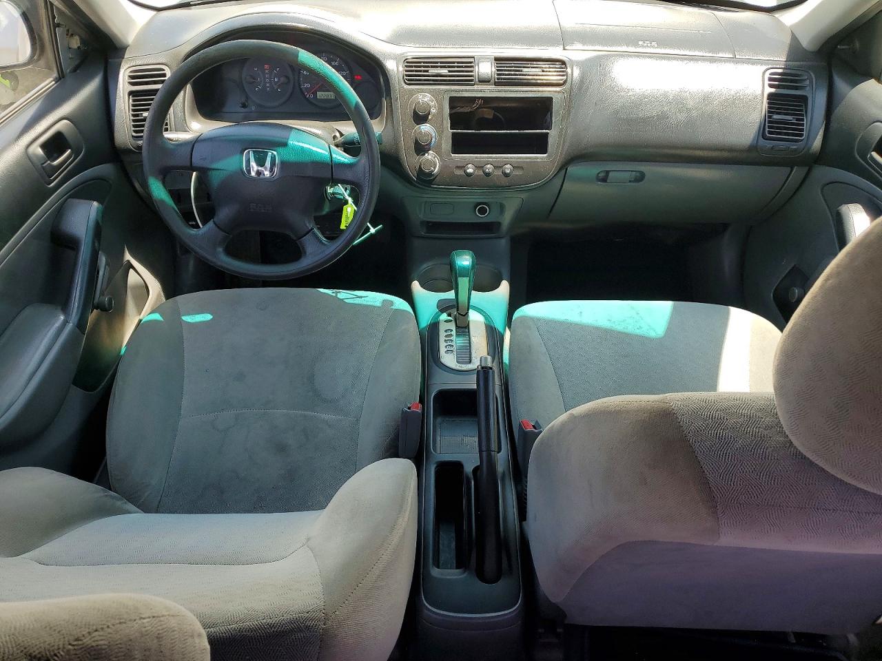 2001 Honda Civic Dx Silver vin: 2HGES16221H561944