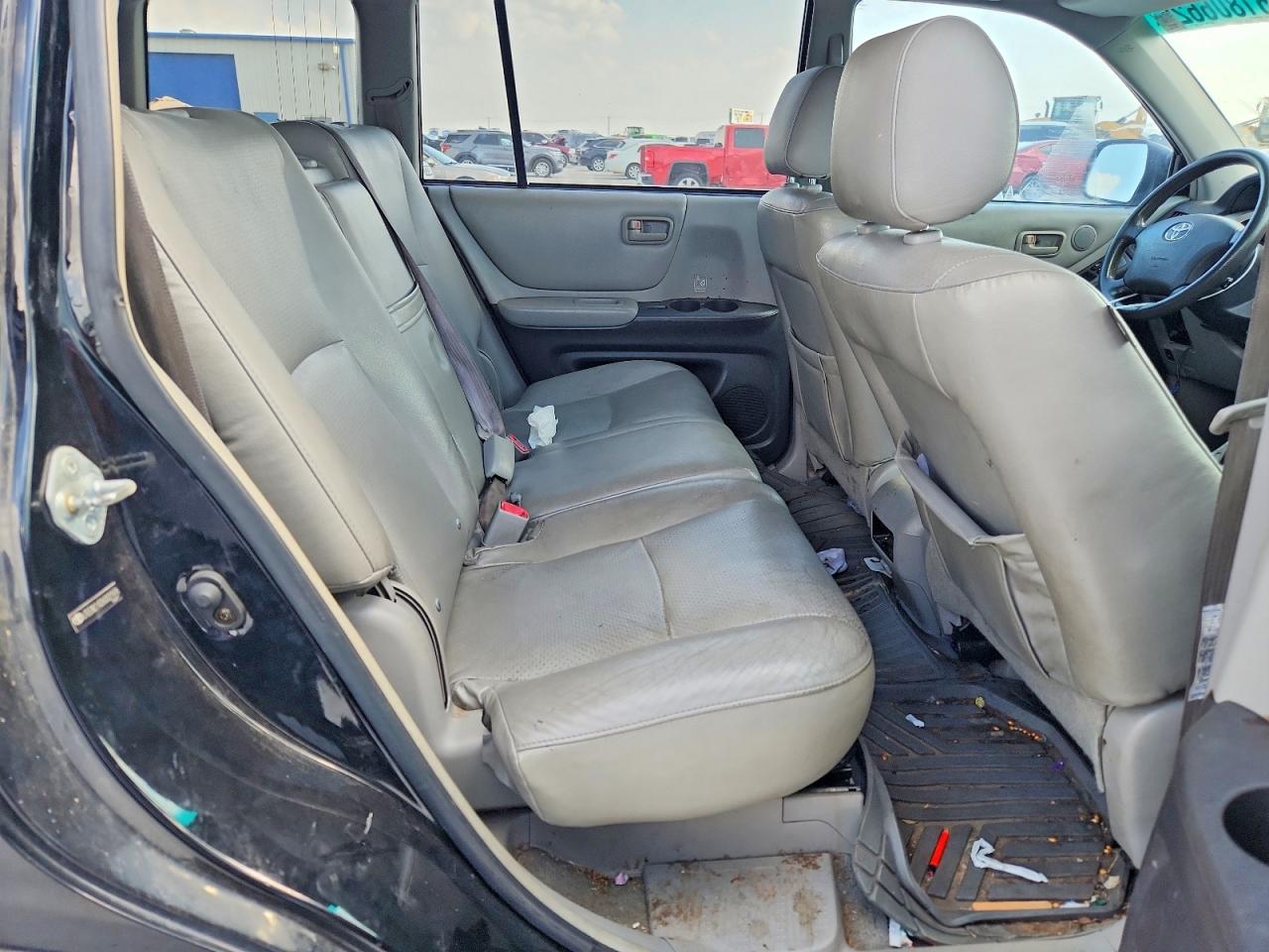 2006 Toyota Highlander Hybrid Black vin: JTEEW21A260021976