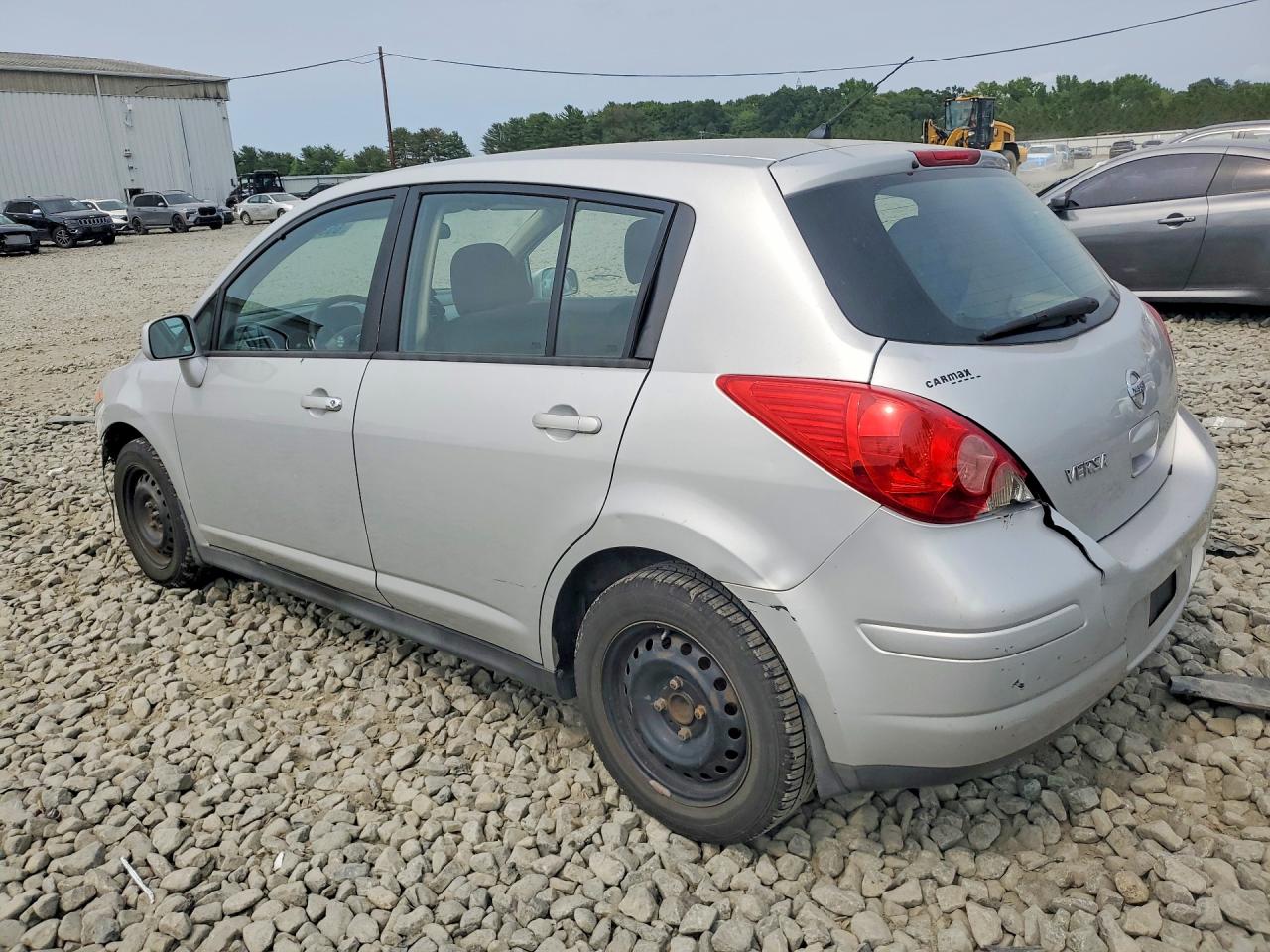 2012 Nissan Versa 1.8 S Silver vin: 3N1BC1CPXCK221409