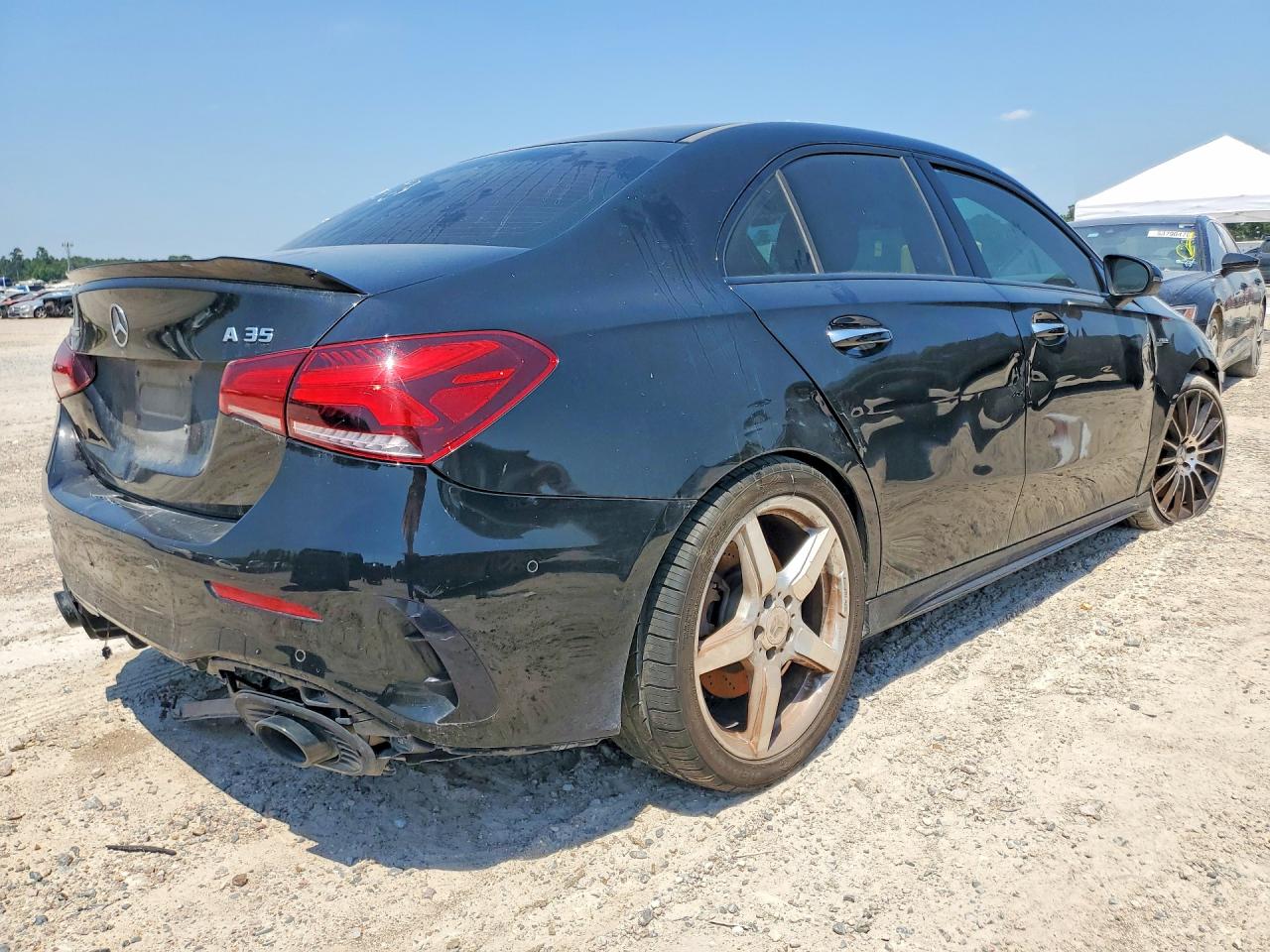2021 Mercedes-benz A 35 Amg Черный vin: W1K3G5BB8MJ321245