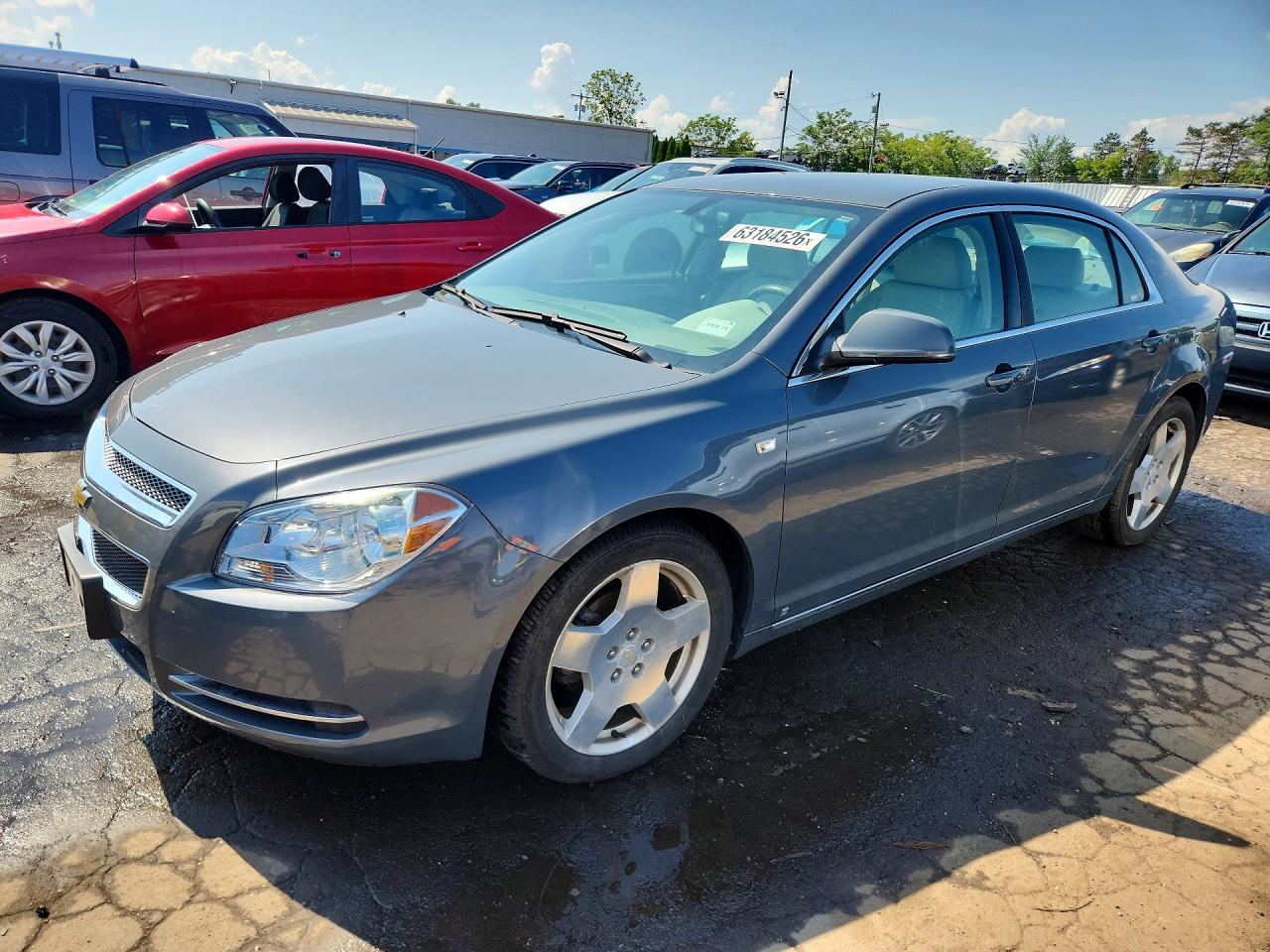 2008 Chevrolet Malibu 2lt Gray vin: 1G1ZJ577584186460